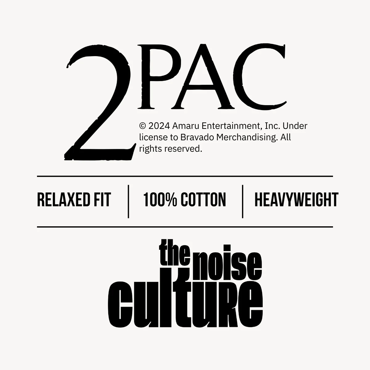 2Pac Bat Killuminati Black Relaxed Tee - Image 4