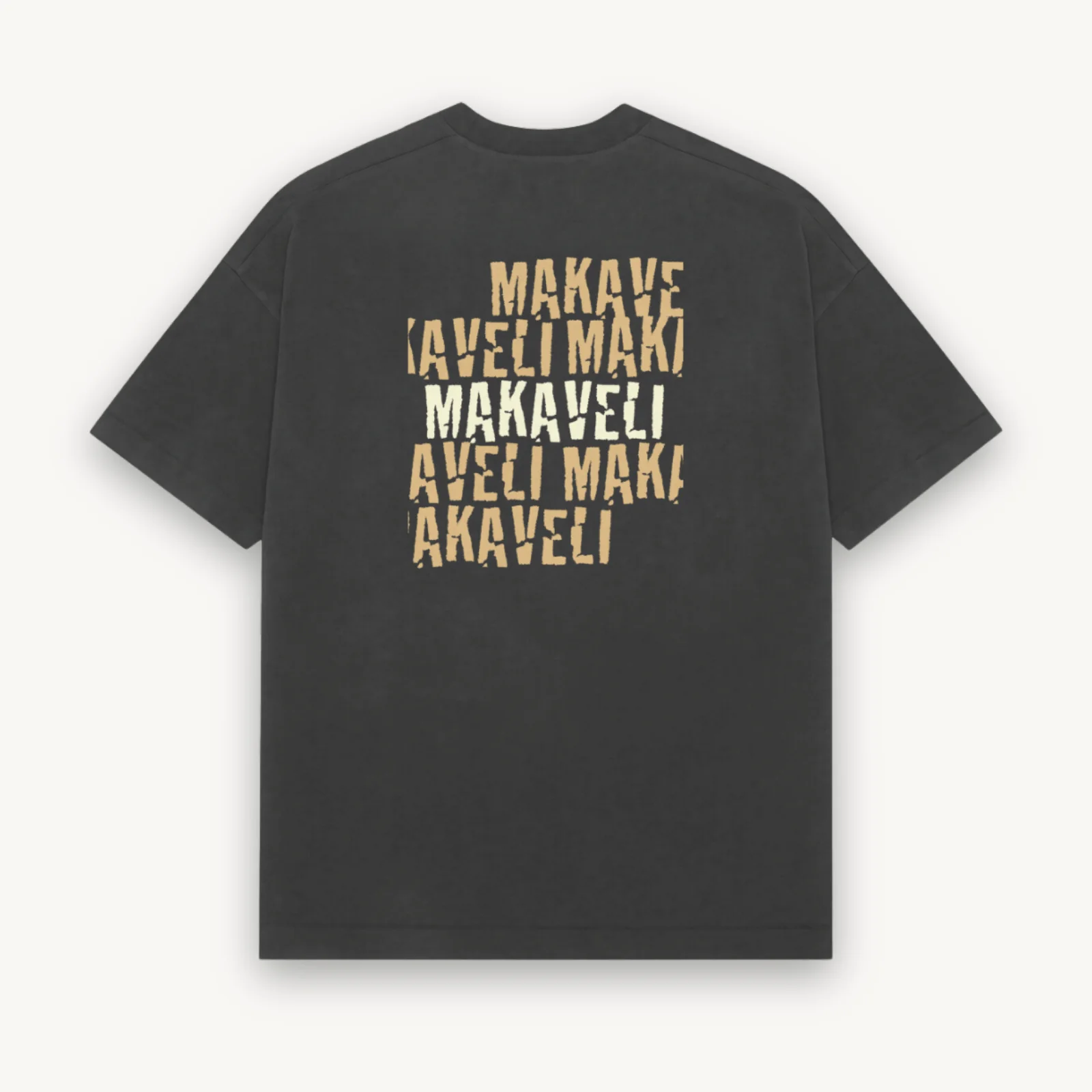 2Pac Makaveli Black Relaxed Tee - Image 2