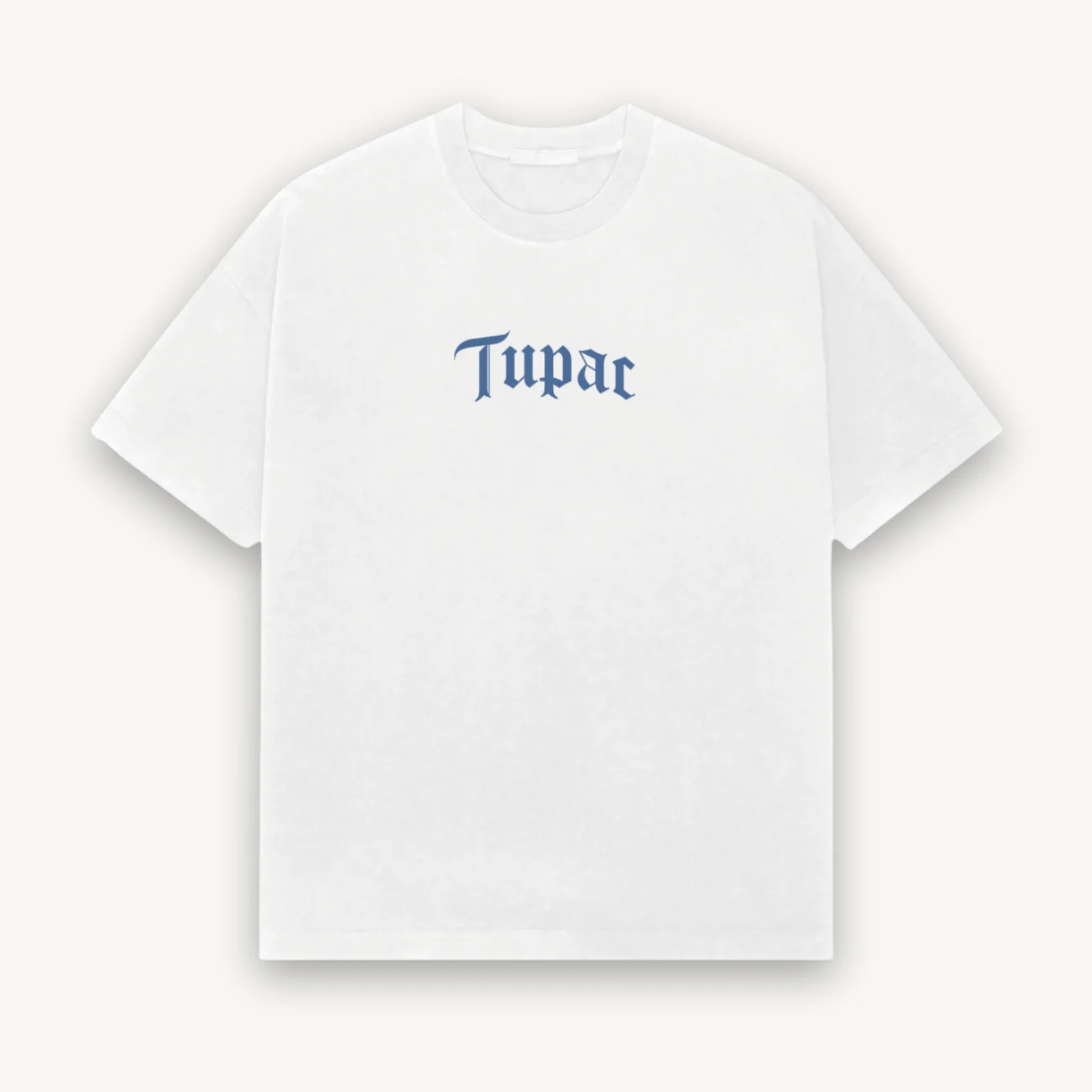 2Pac Me Against White Relaxed Tee - Image 2