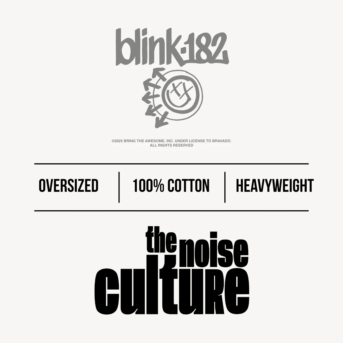 Blink-182 Aliens Exist Tour Edition Black Oversized Tee - Image 4