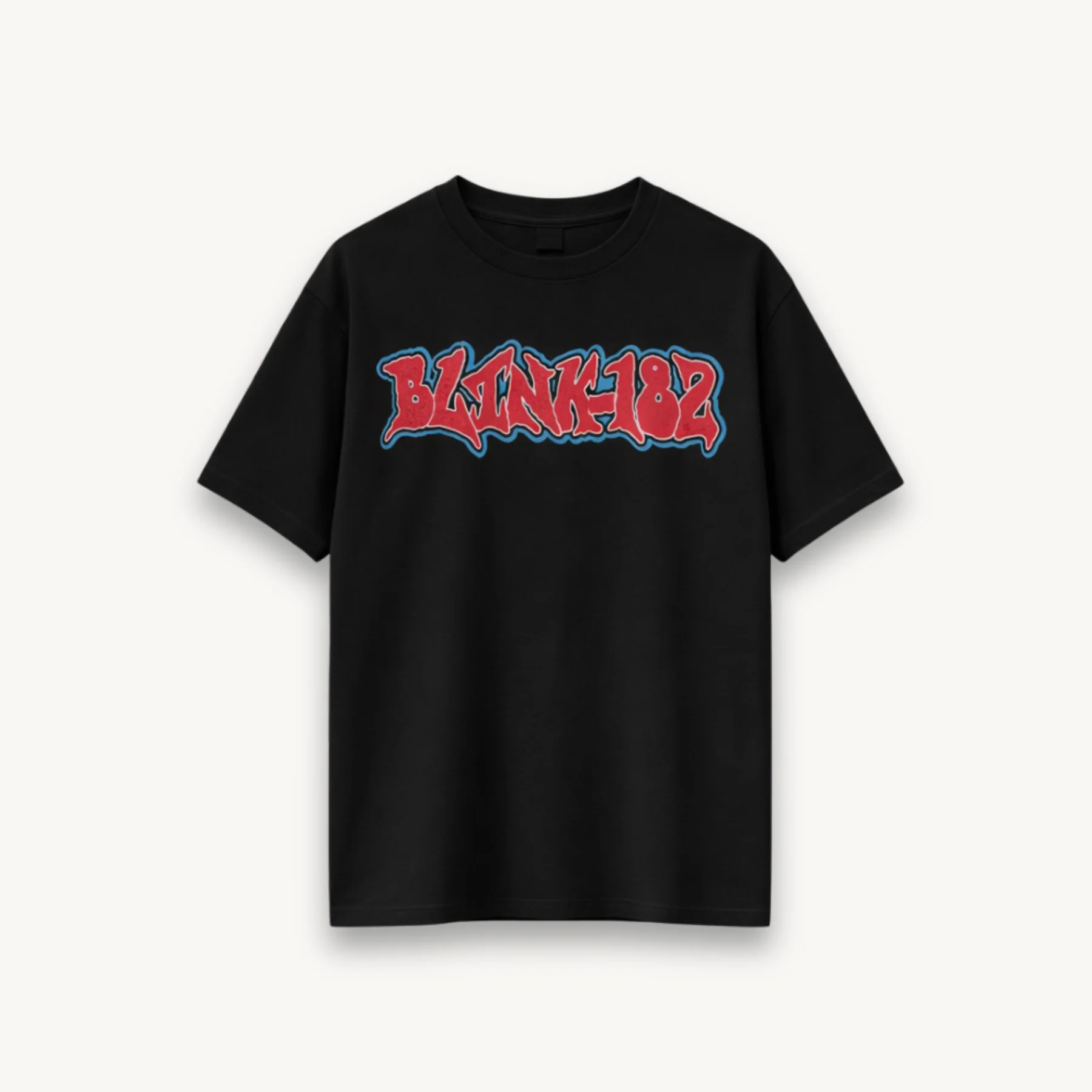 Blink-182 Aliens Exist Tour Edition Black Relaxed Tee - Image 2