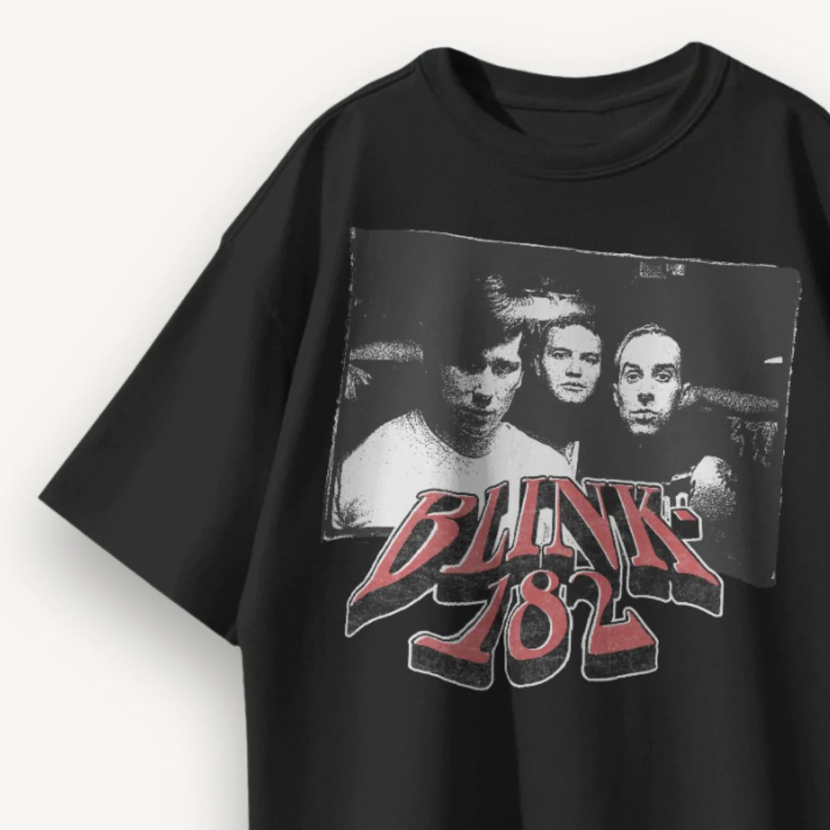 Blink-182 Dude Ranch Sessions Black Oversized Tee - Image 3
