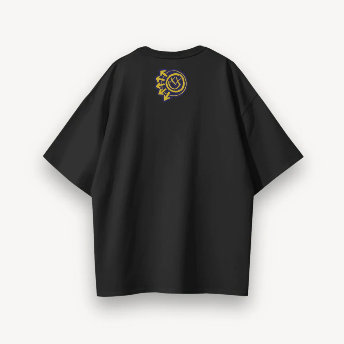 Blink-182 Pop Disaster Tour Black Oversized Tee - Image 2