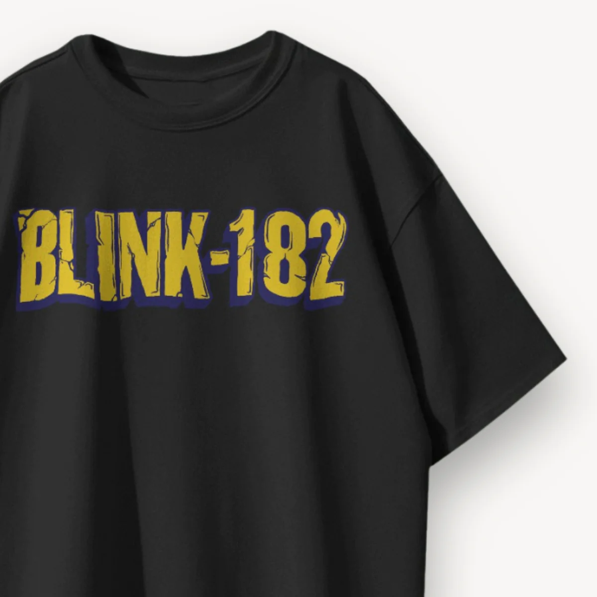 Blink-182 Pop Disaster Tour Black Oversized Tee - Image 3