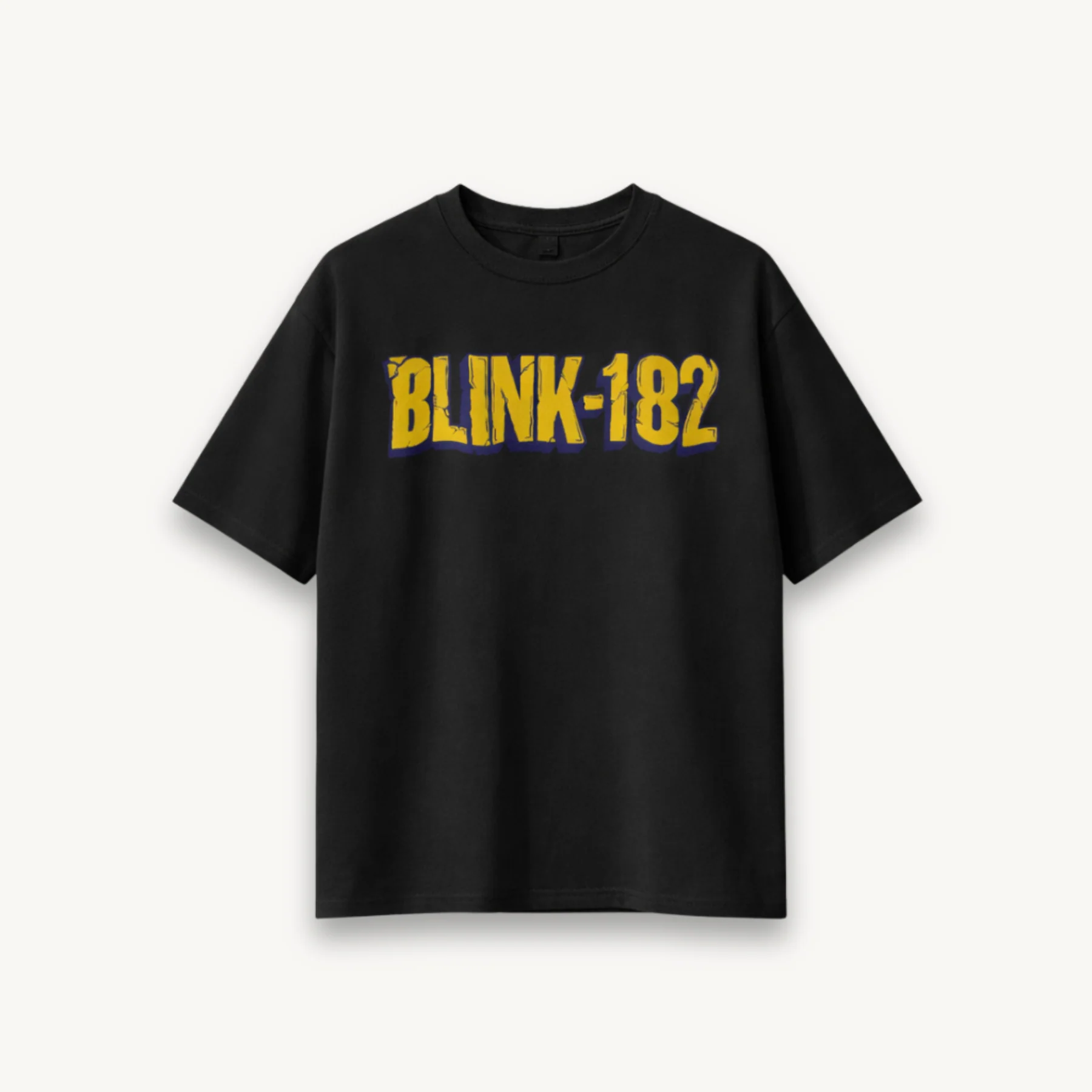 Blink-182 Pop Disaster Tour Black Relaxed Tee - Image 2