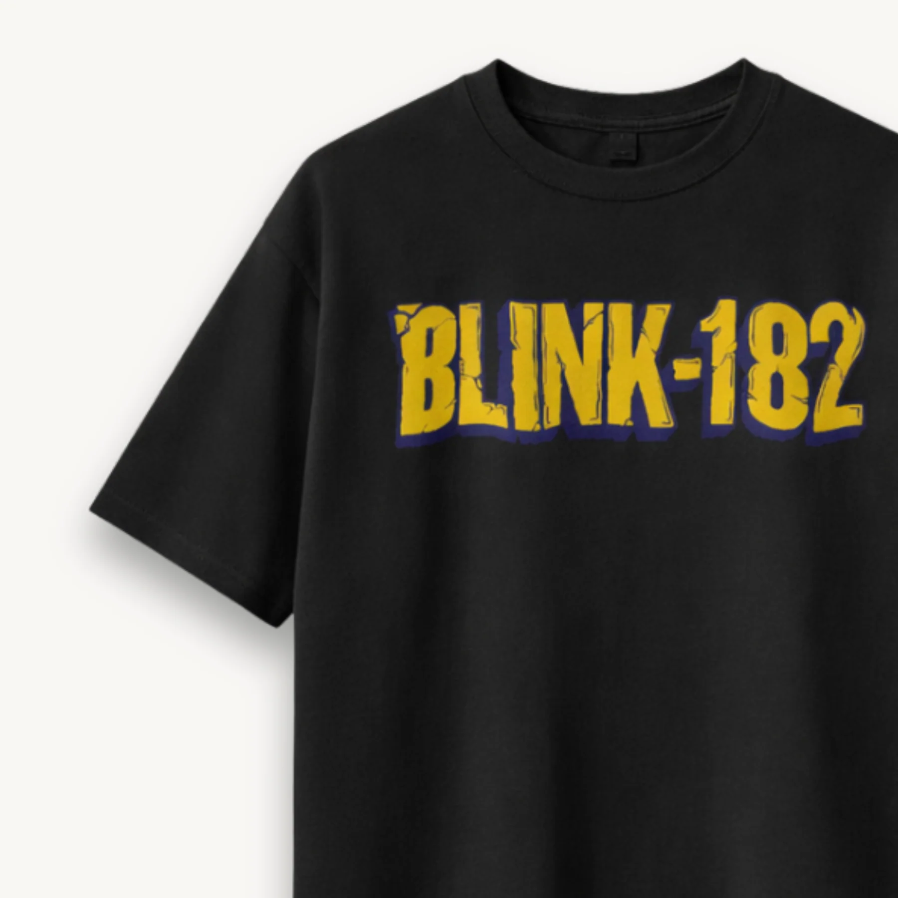 Blink-182 Pop Disaster Tour Black Relaxed Tee - Image 3