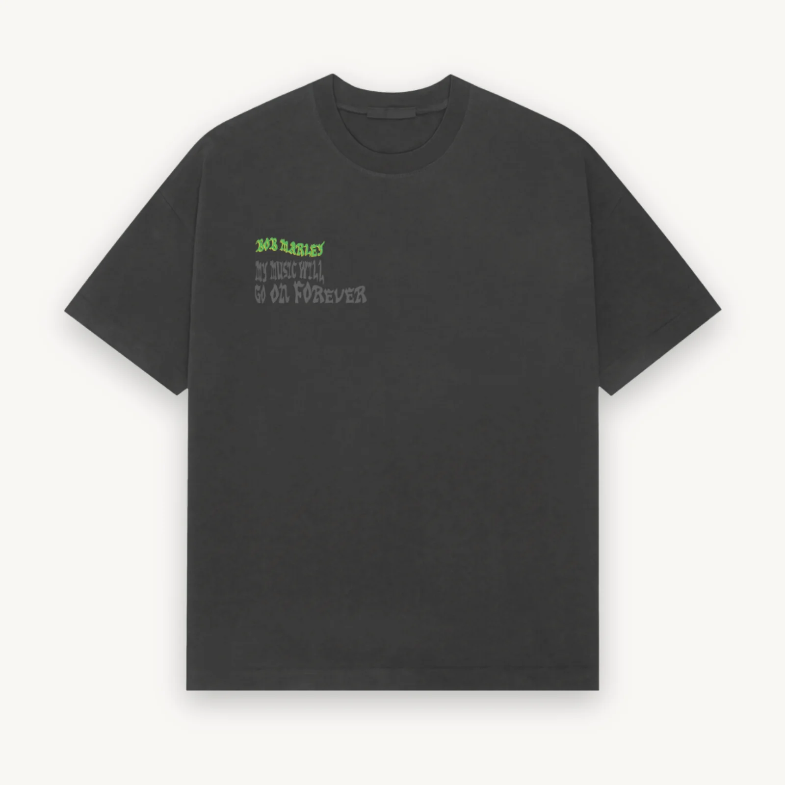 Bob Marley Forever Black Relaxed Tee - Image 2