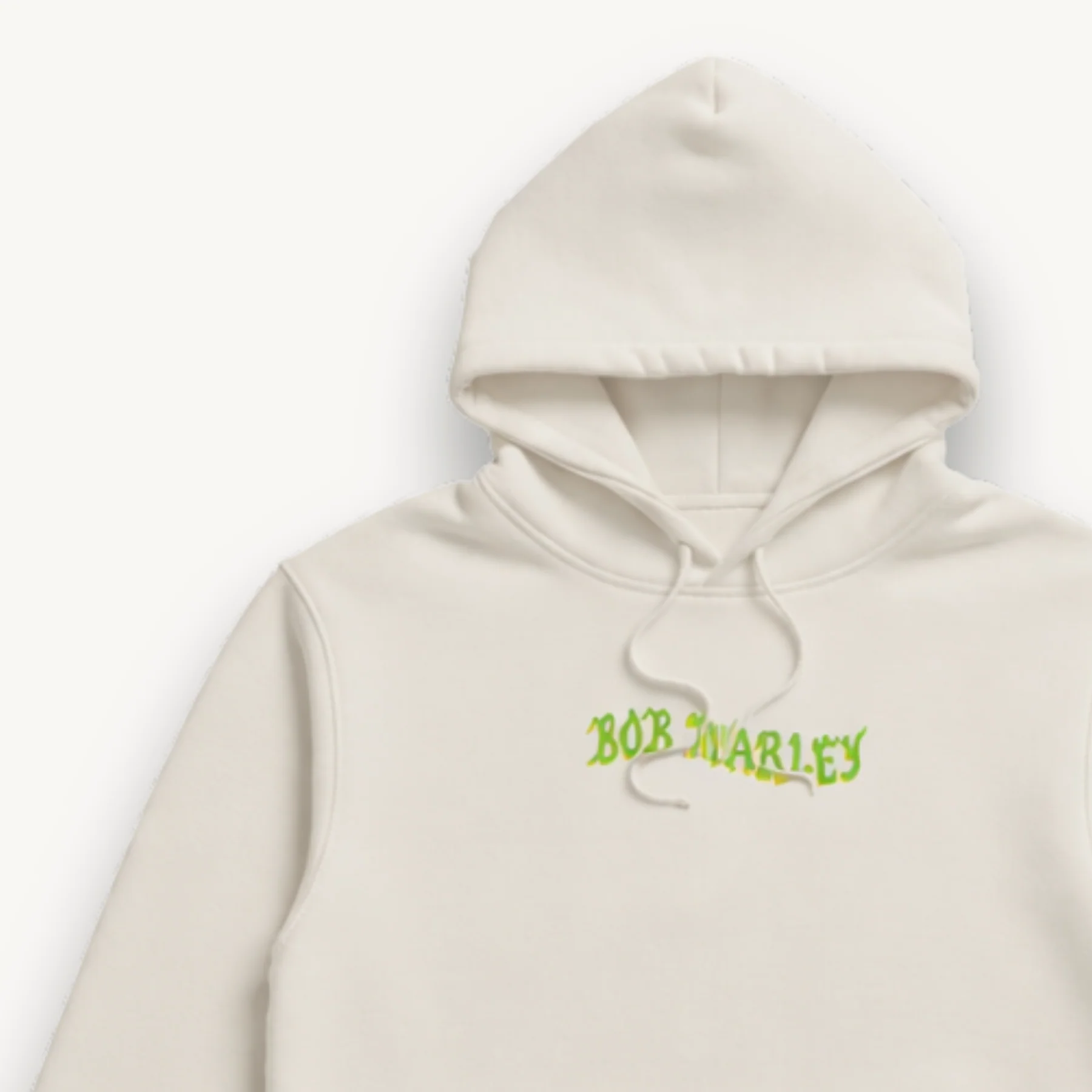 Bob Marley Forever White Hoodie - Image 3