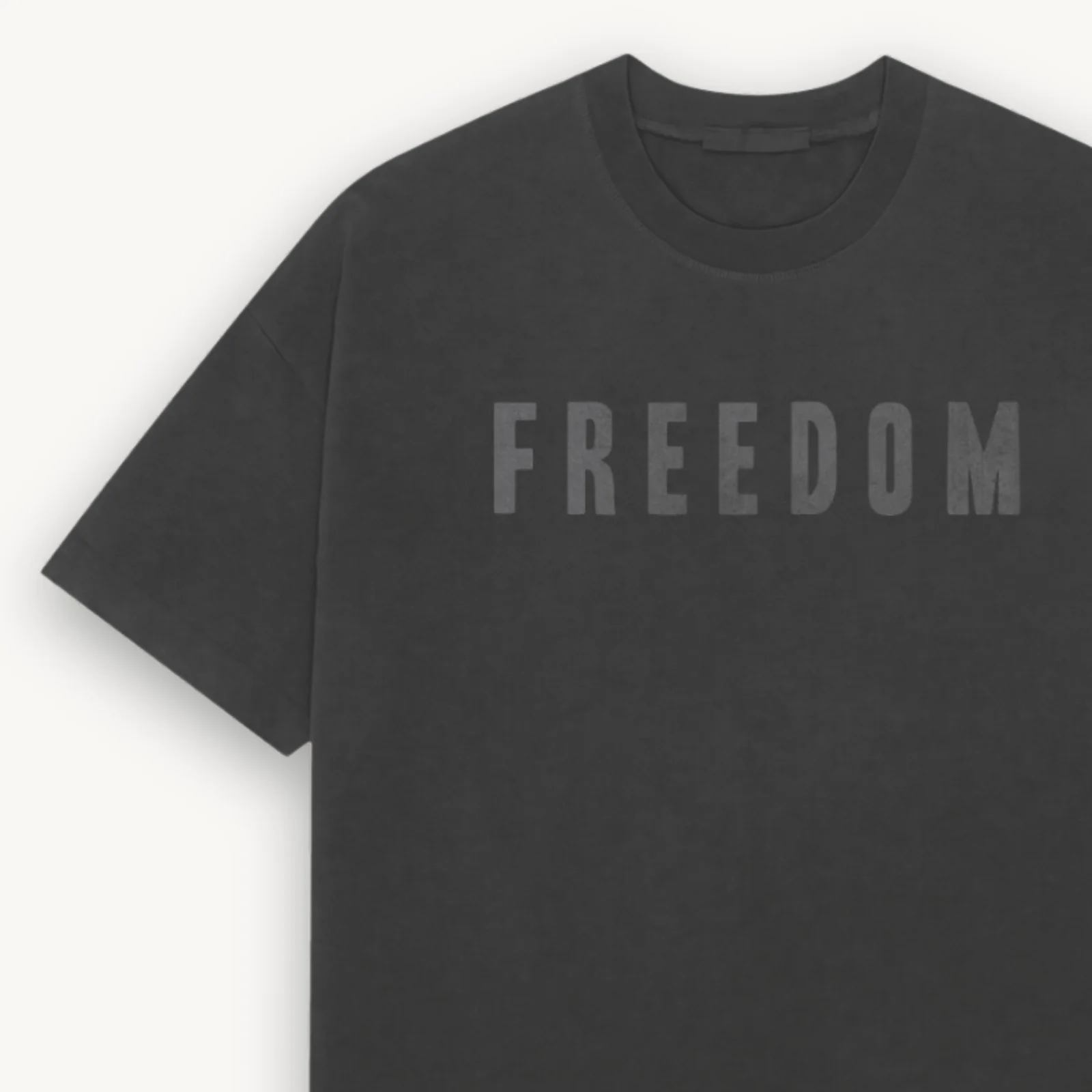 Bob Marley Freedom Black Relaxed Tee - Image 3