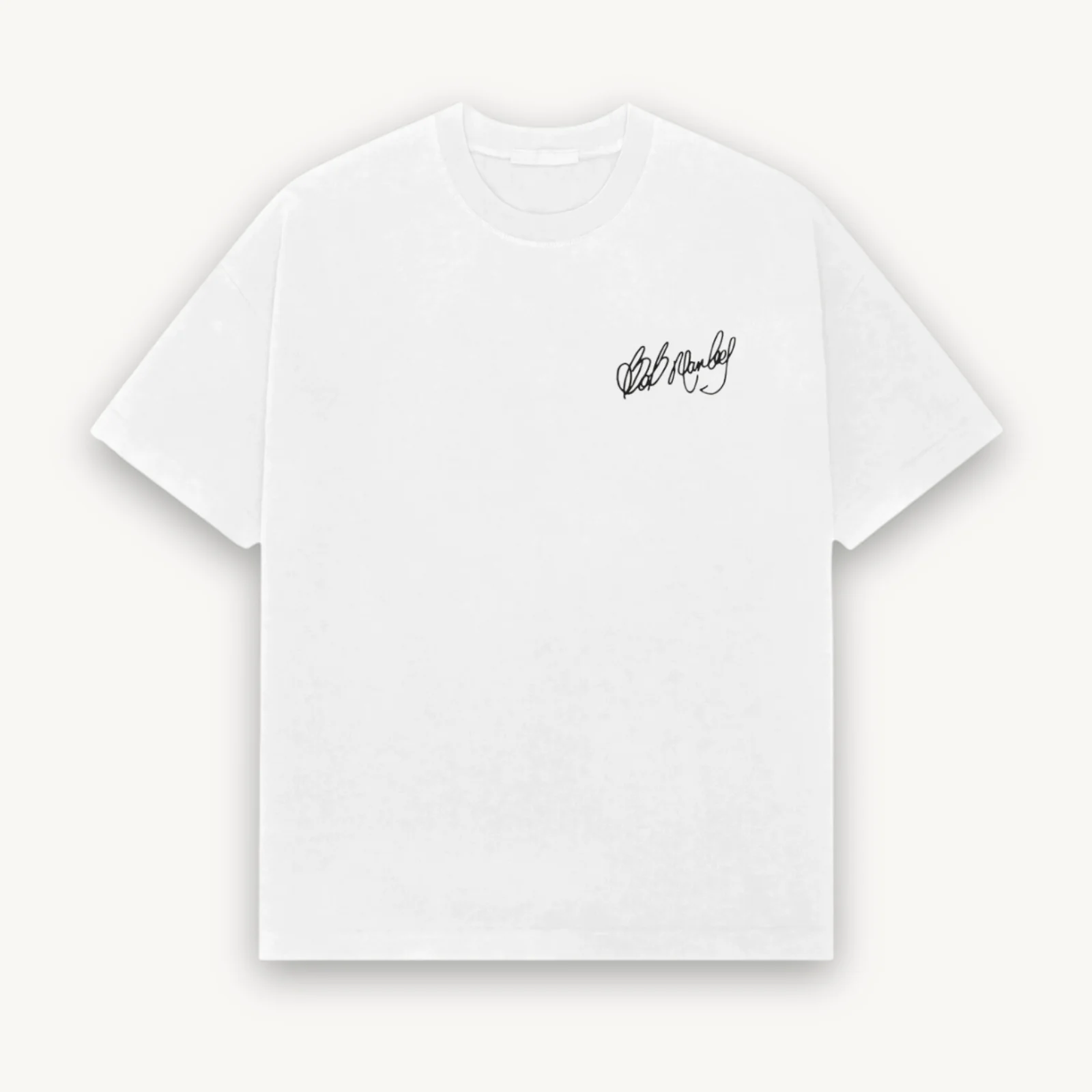 Bob Marley One Love White Relaxed Tee - Image 2