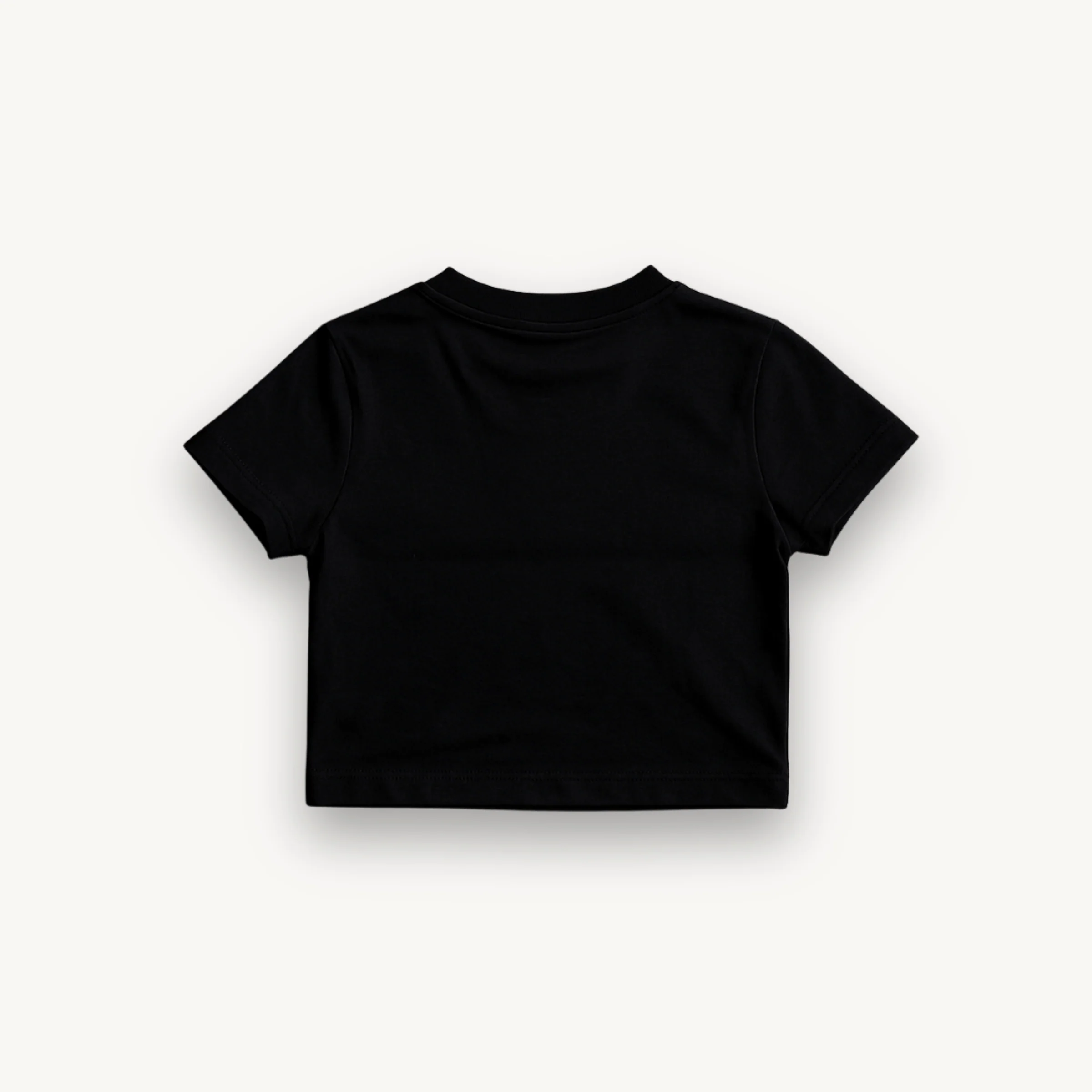 Def Leppard Leopard Black Crop Top - Image 3
