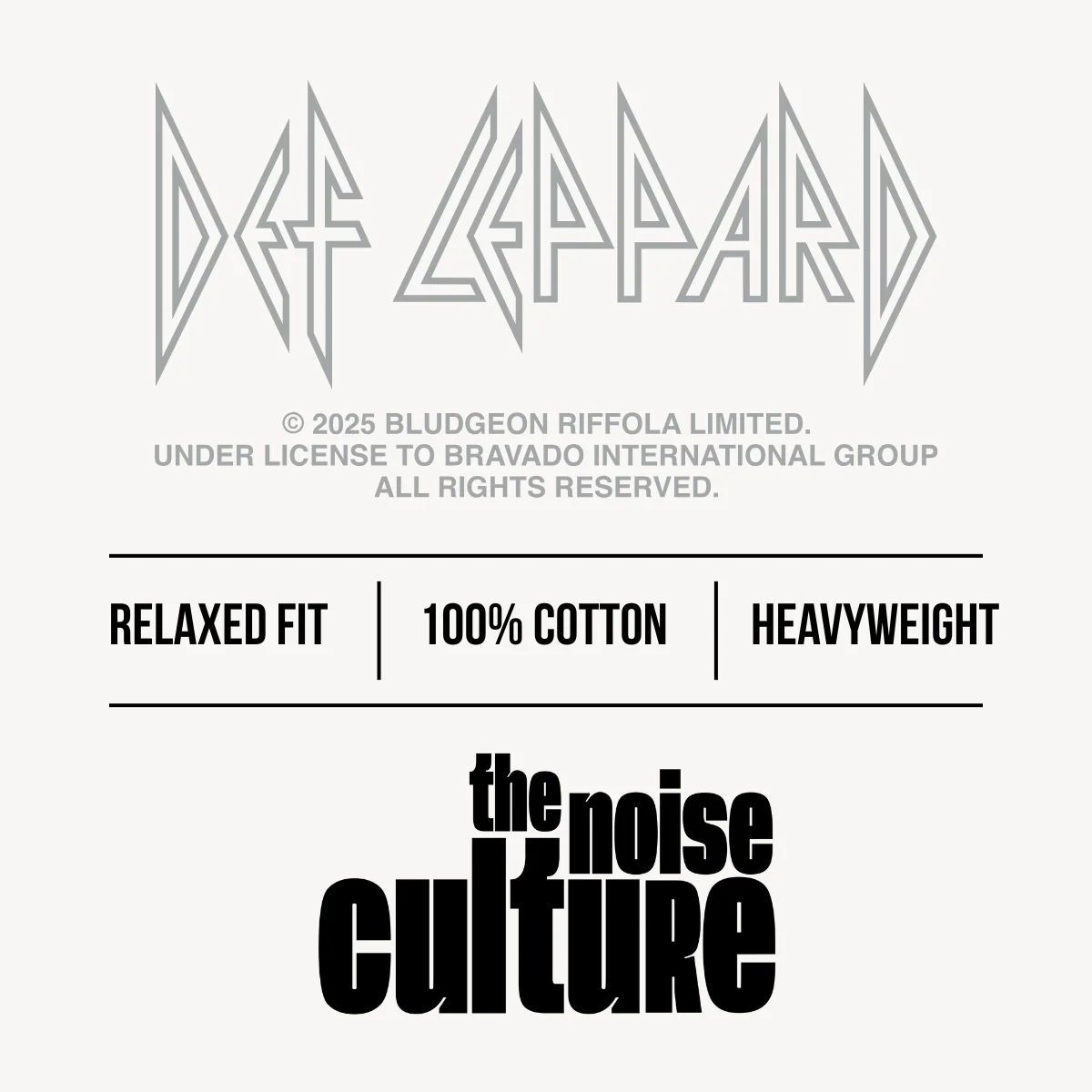 Def Leppard Leopard White Relaxed Tee - Image 4