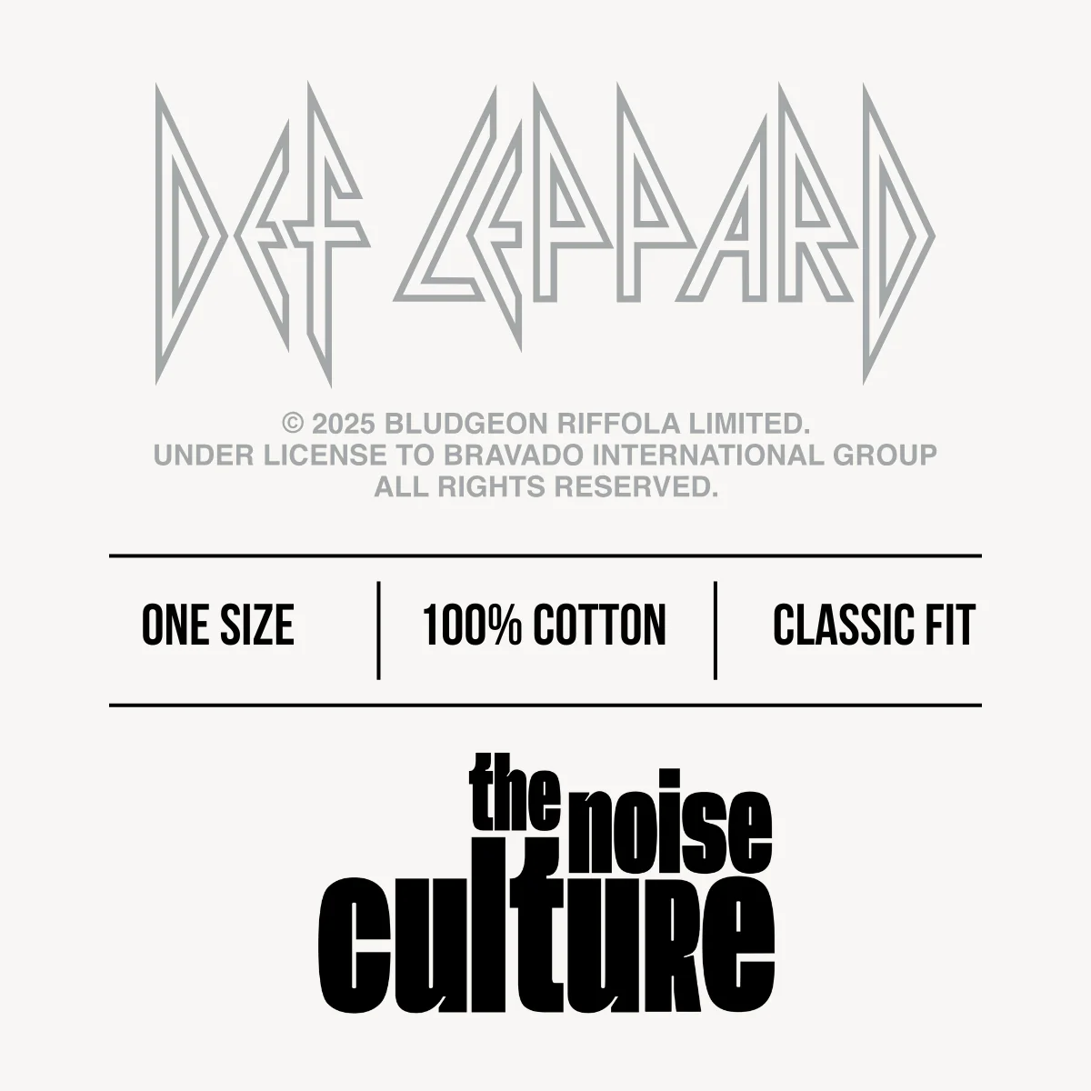 Def Leppard Logo India '26 Baseball Black Cap - Image 4