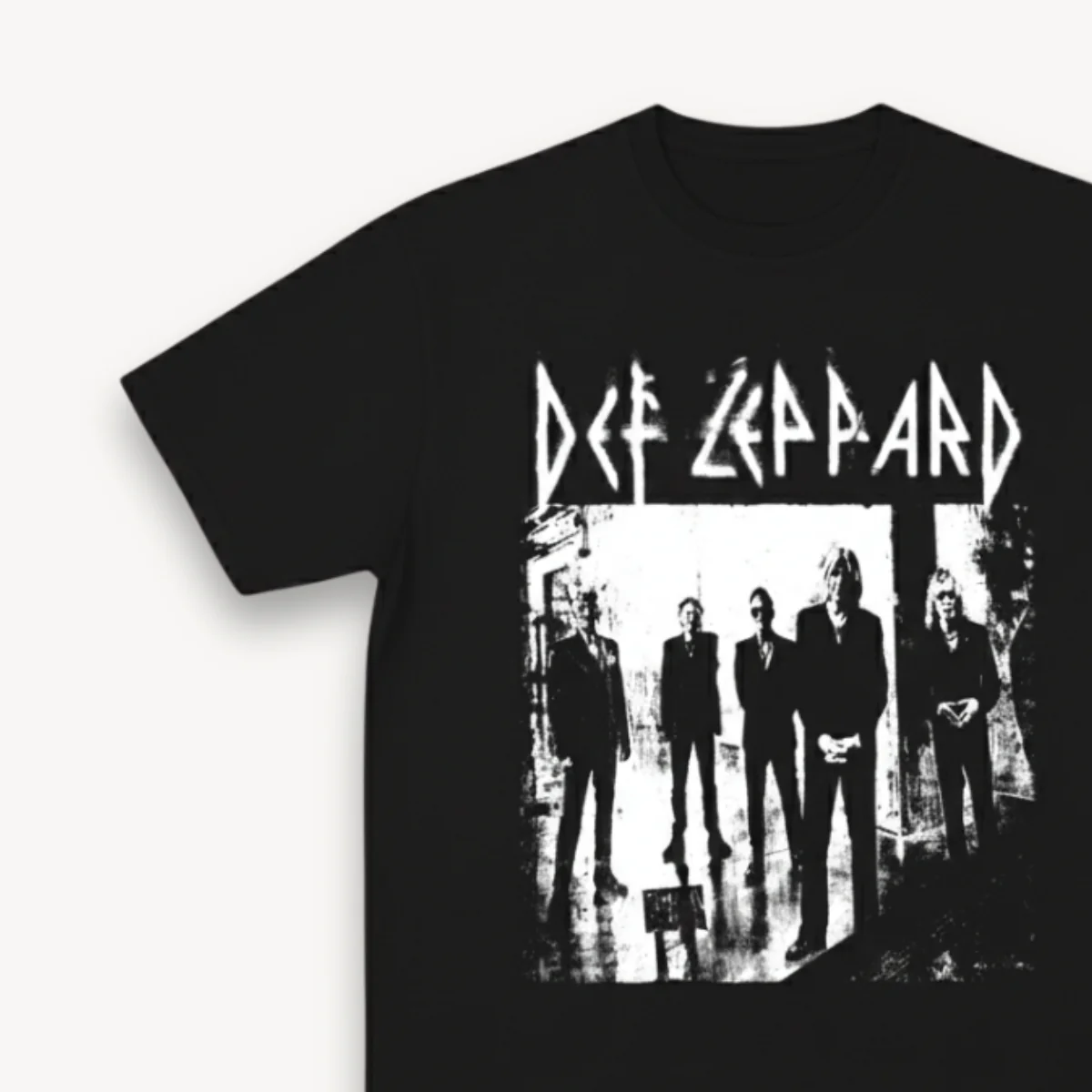Def Leppard Symphony Black regular Tee - Image 3