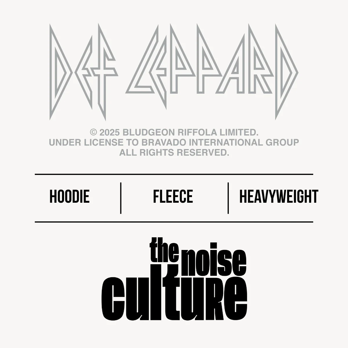 Def Leppard Symphony Logo White Hoodie - Image 4