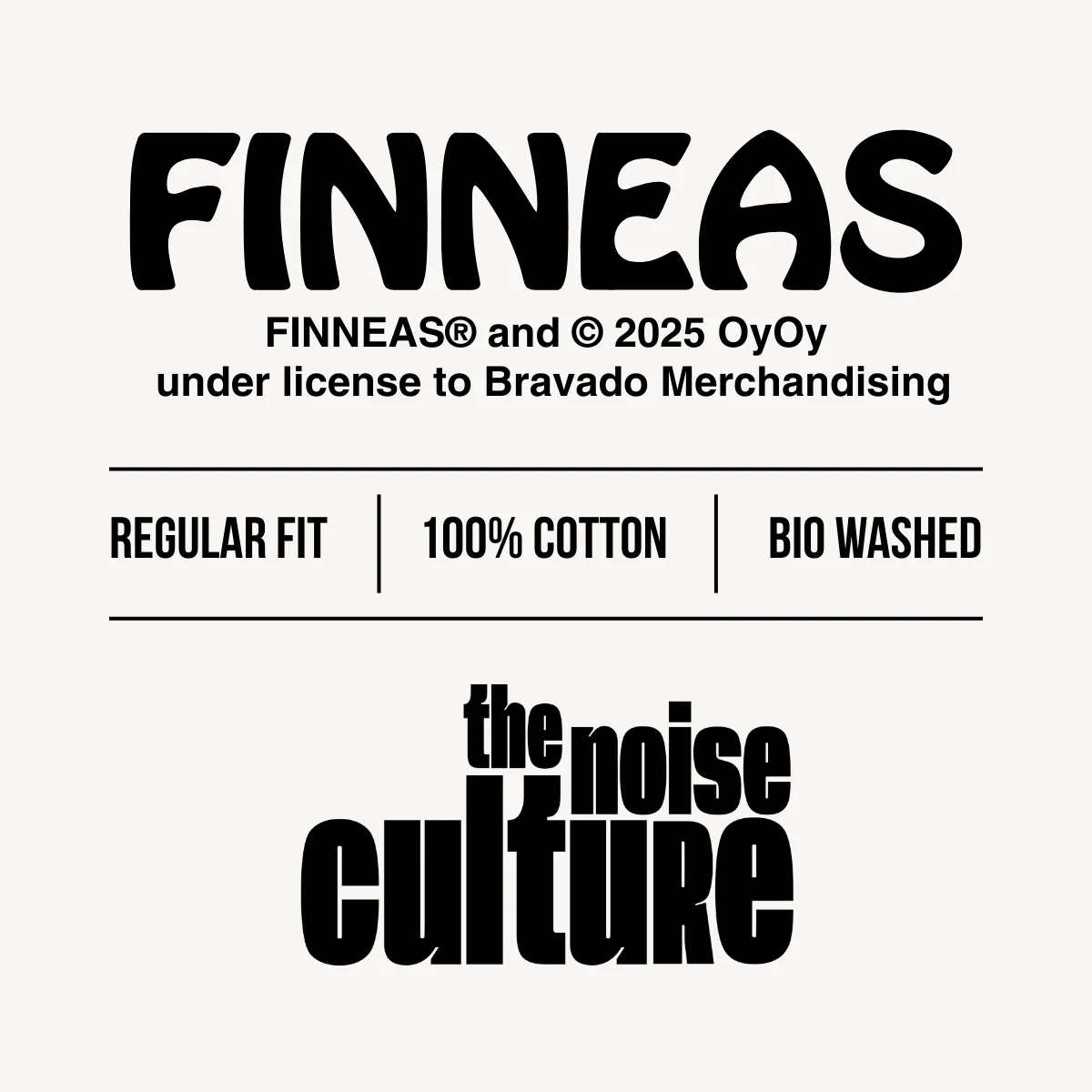 Finneas Core Logo Black Regular Tee - Image 4