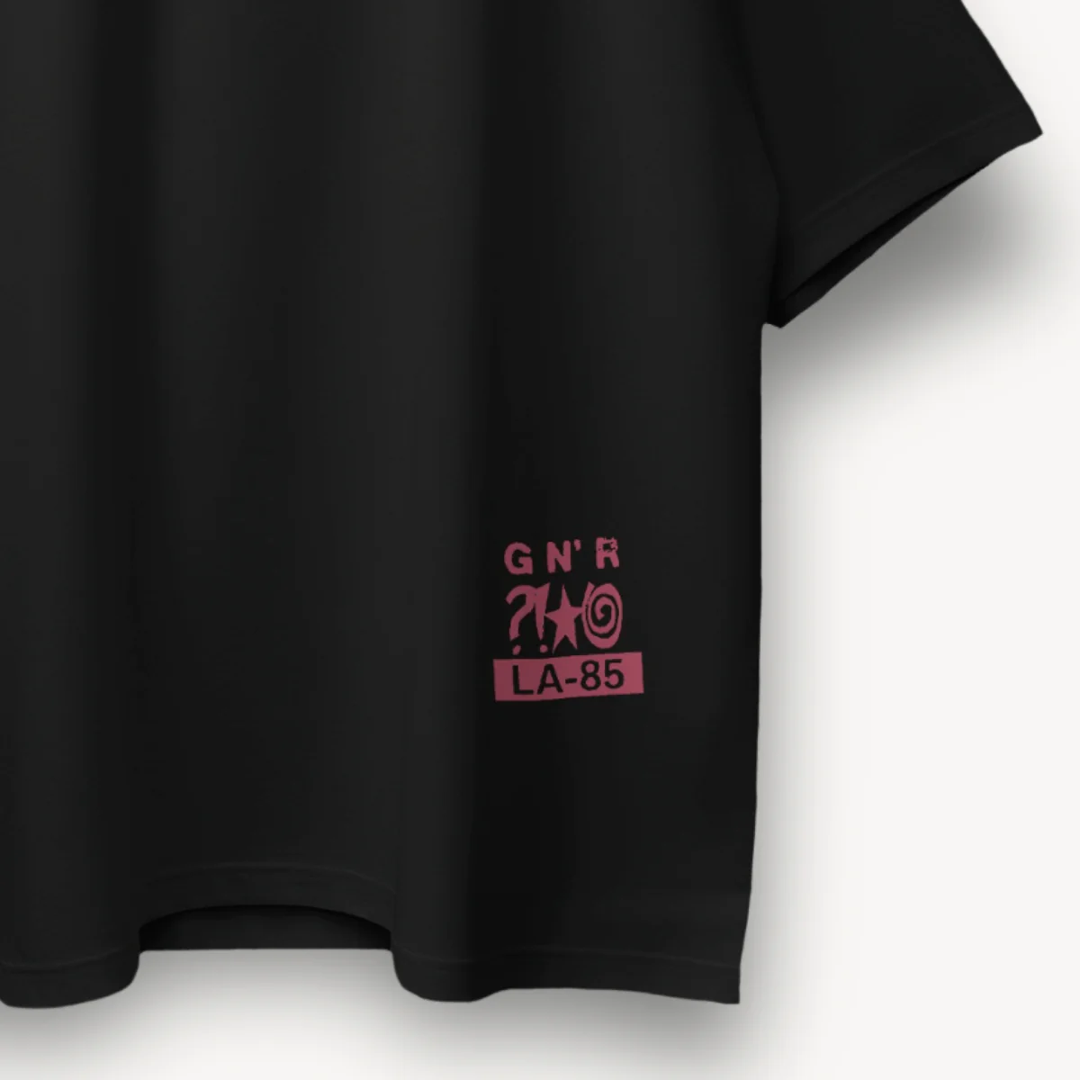 Guns N' Roses LA-85 Black Oversized Tee - Image 3