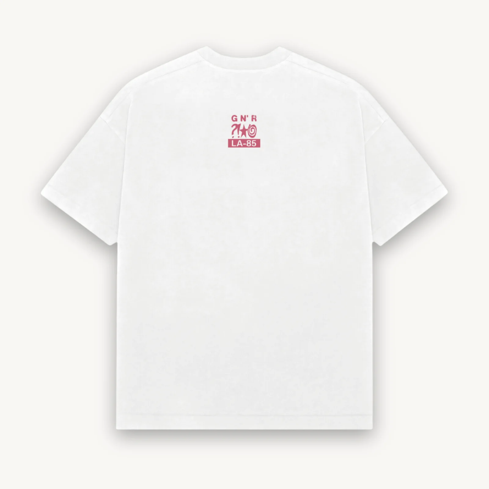Guns N' Roses LA-85 White Relaxed Tee - Image 2
