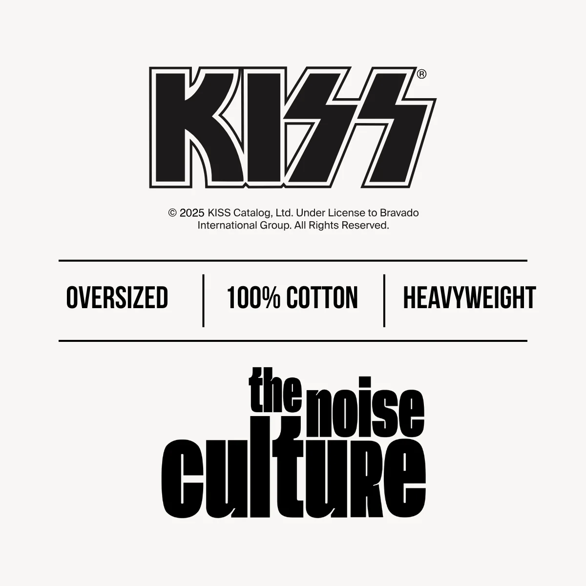 KISS Hotter Than Hell White Oversized Tee - Image 4