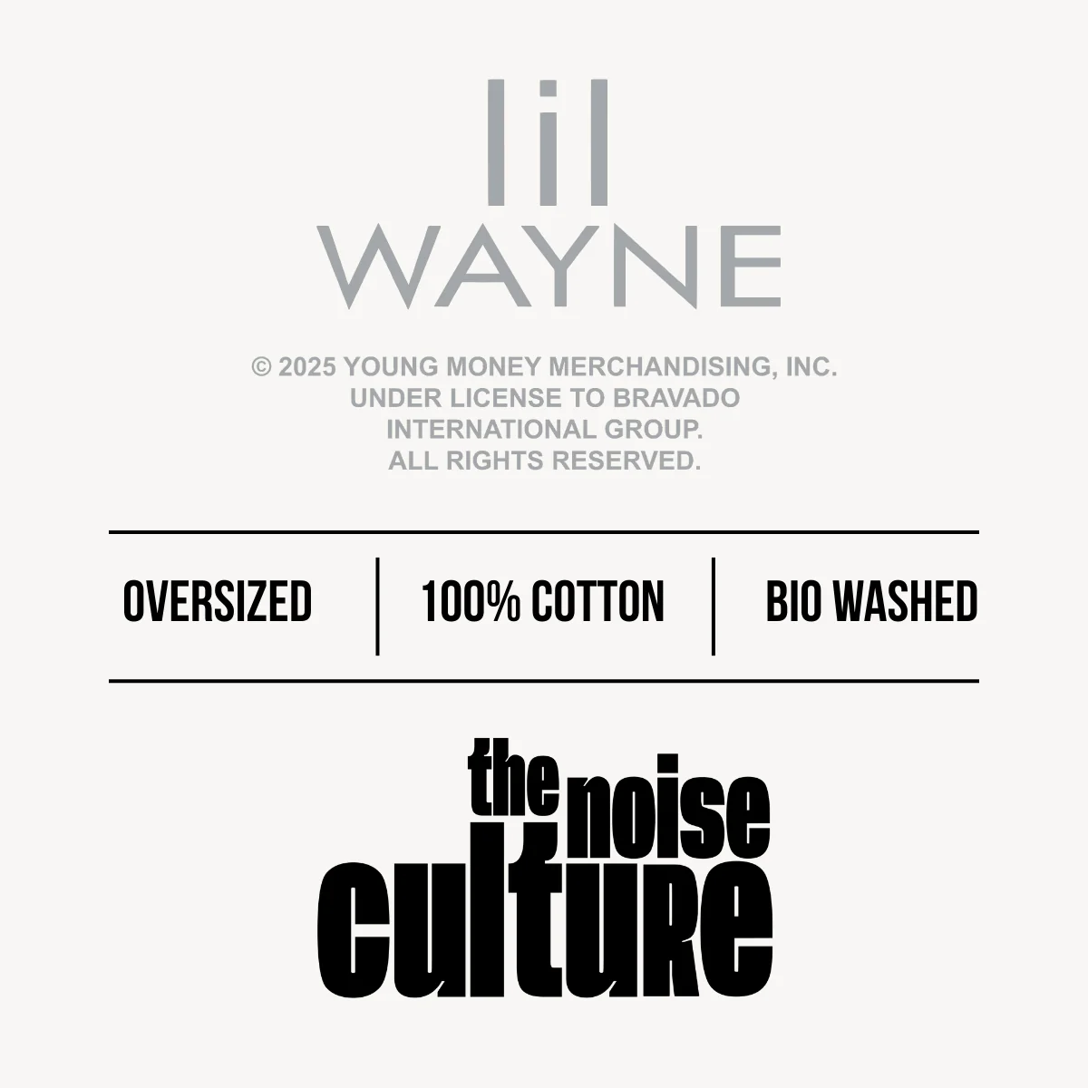 Lil Wayne Flame Carter Black Oversized Tee - Image 4
