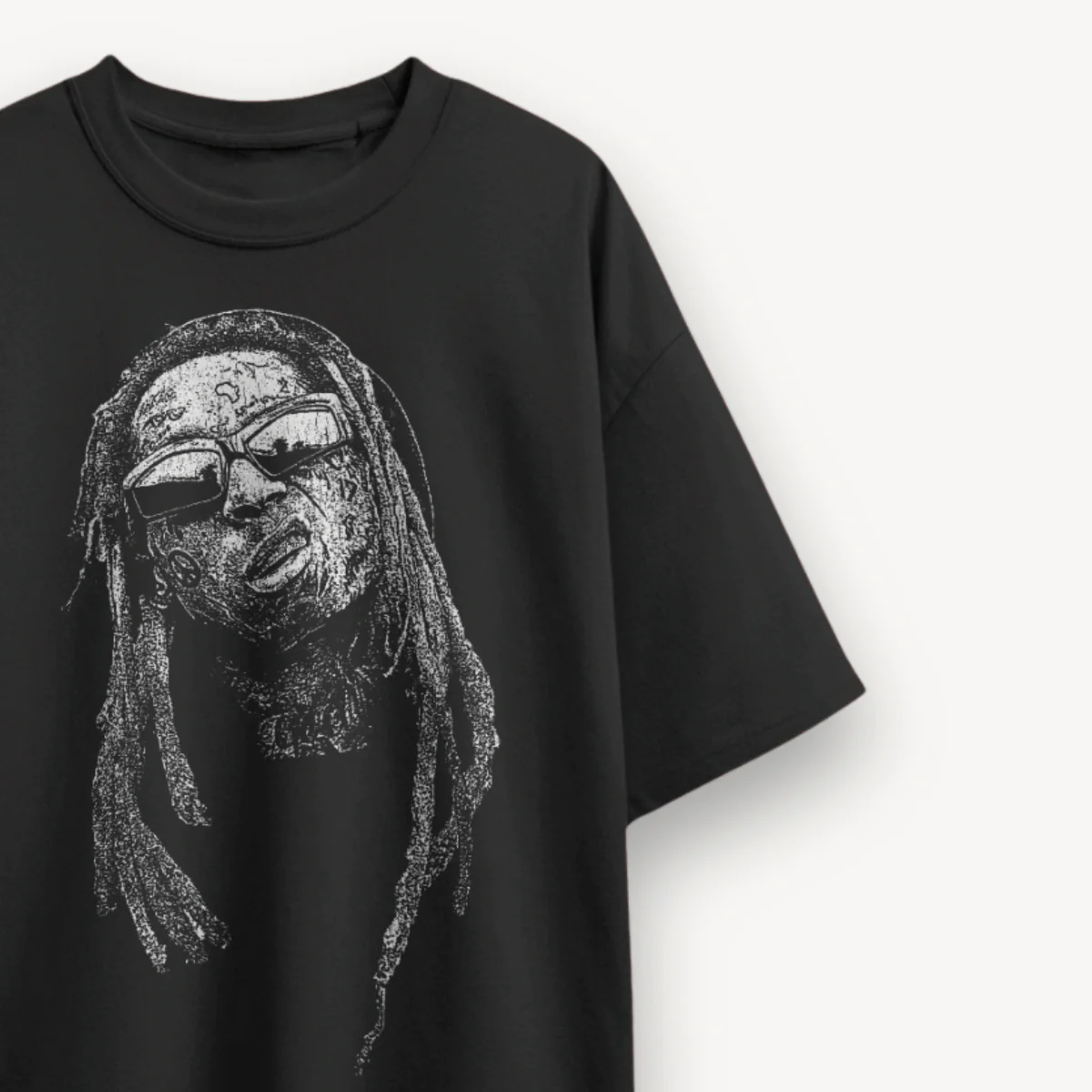 Lil Wayne Tha Carter Black Oversized Tee - Image 3
