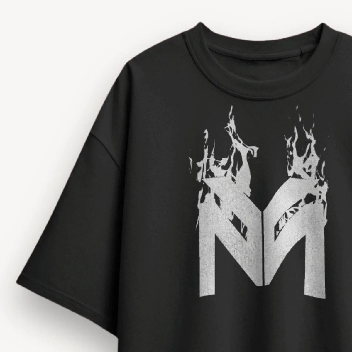 Lil Wayne Young Money Logo Black Oversized Tee - Image 3