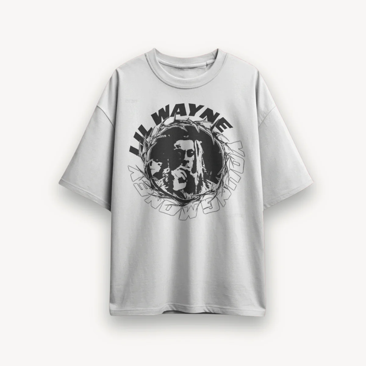 Lil Wayne Young Money White Oversized Tee