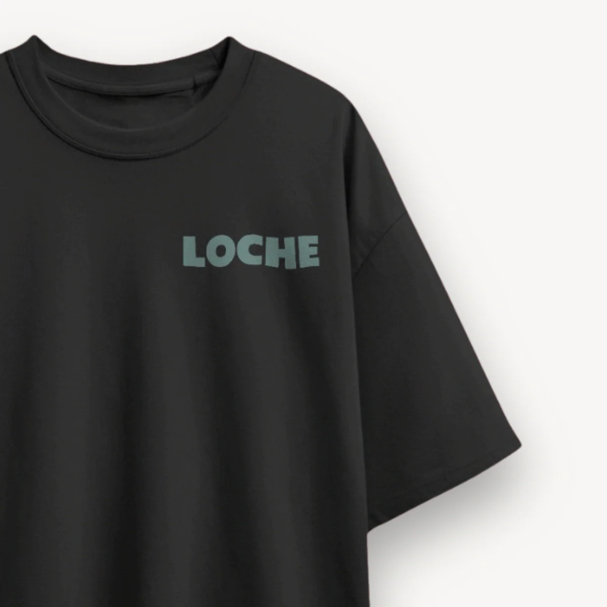 LOCHE LAG GAYE Black OS Tee - Image 3