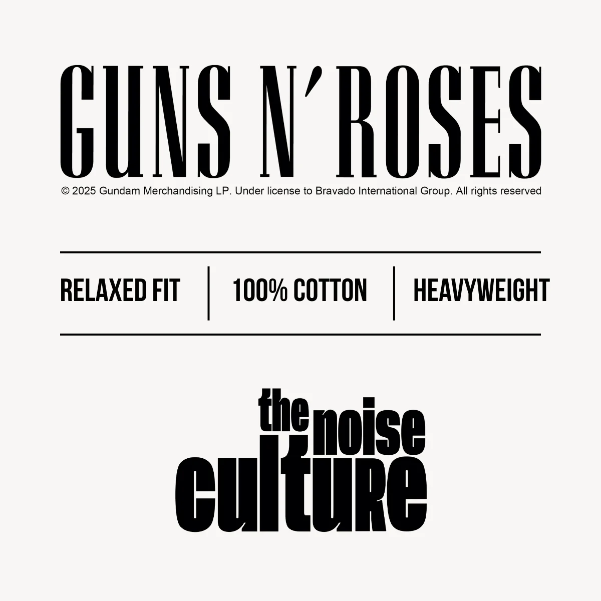 Guns N' Roses UK-87 Black Relaxed Tee - Image 4