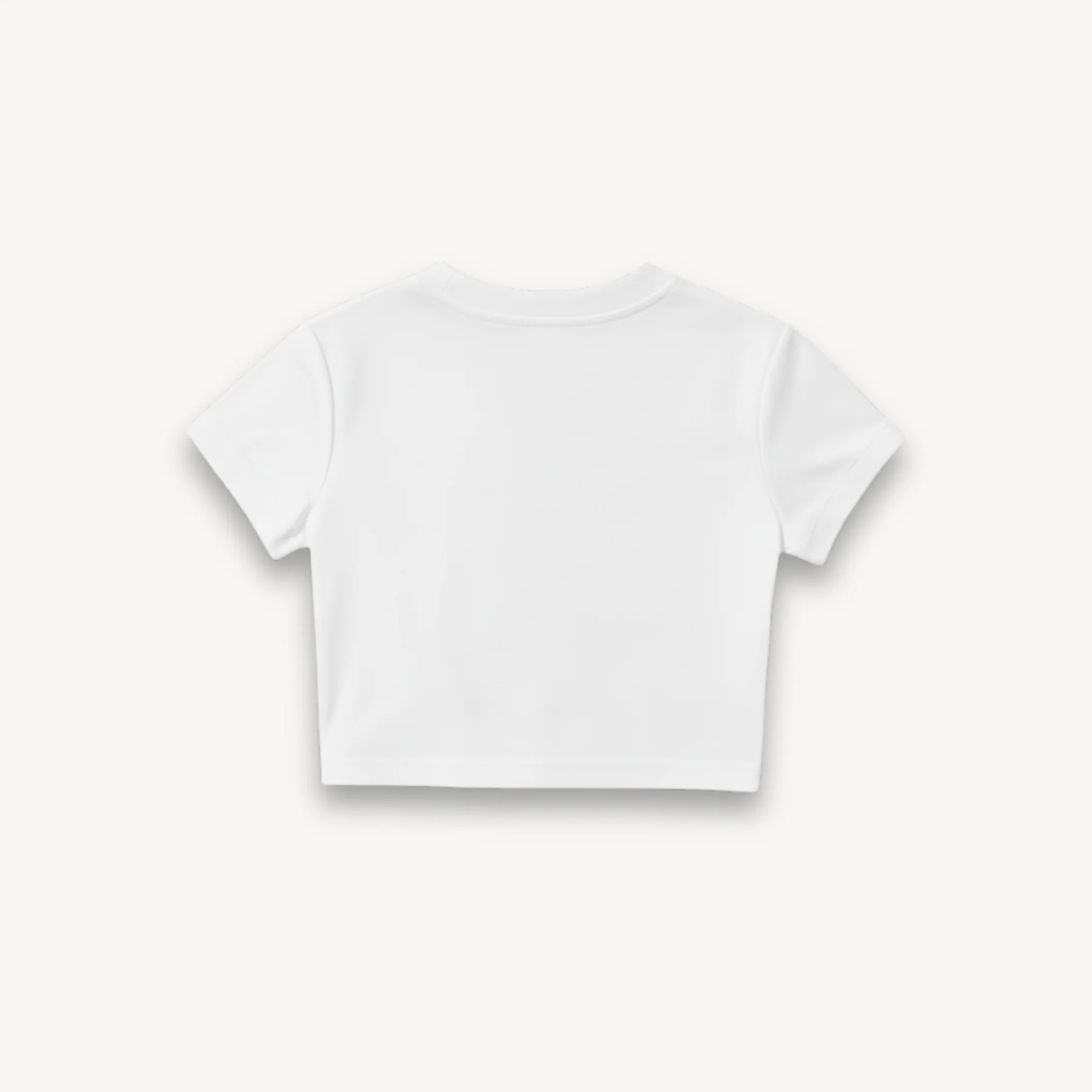 OutStation Passenger Princess White Crop Top - Image 3