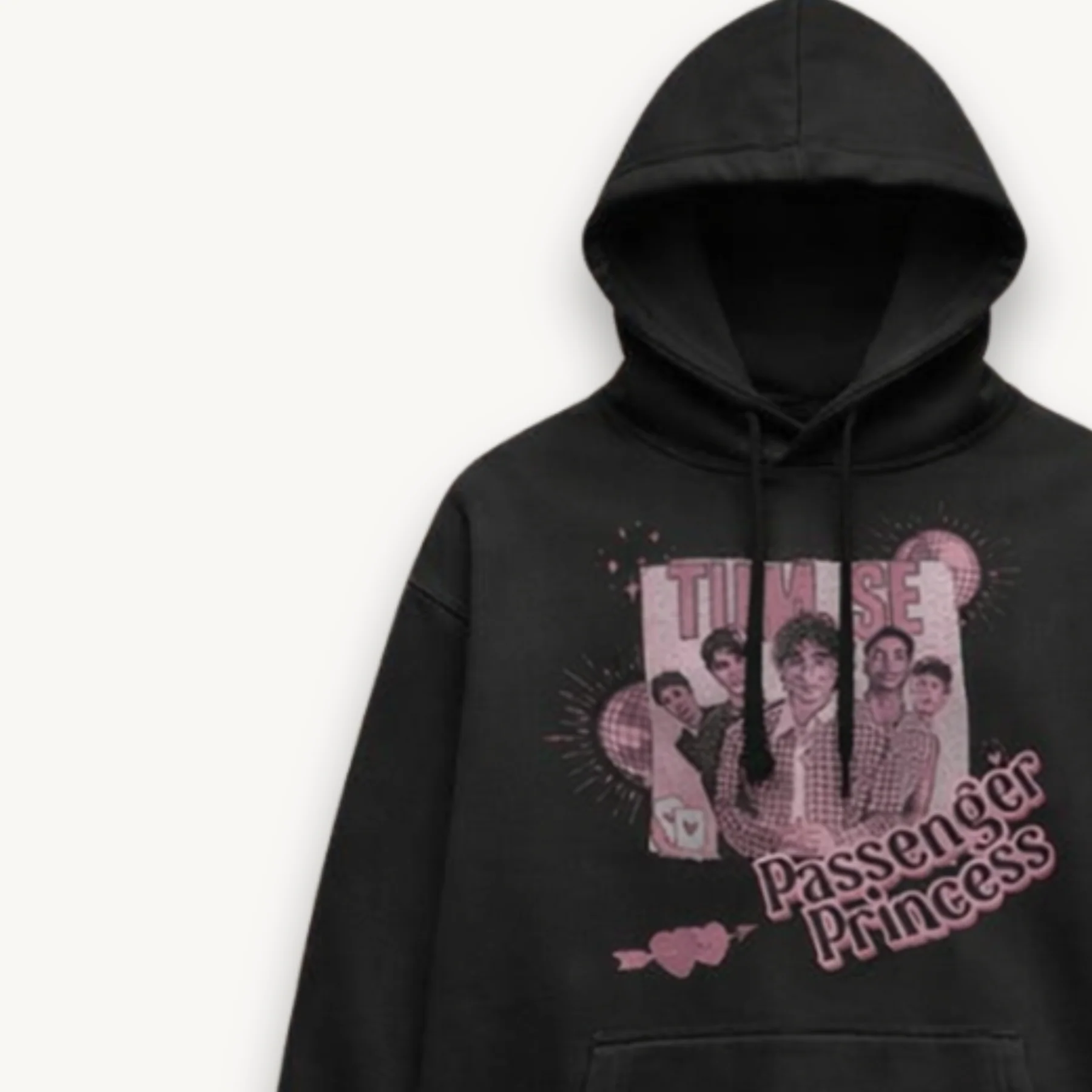 OutStation Tum Se Black Heavyweight Hoodie - Image 4