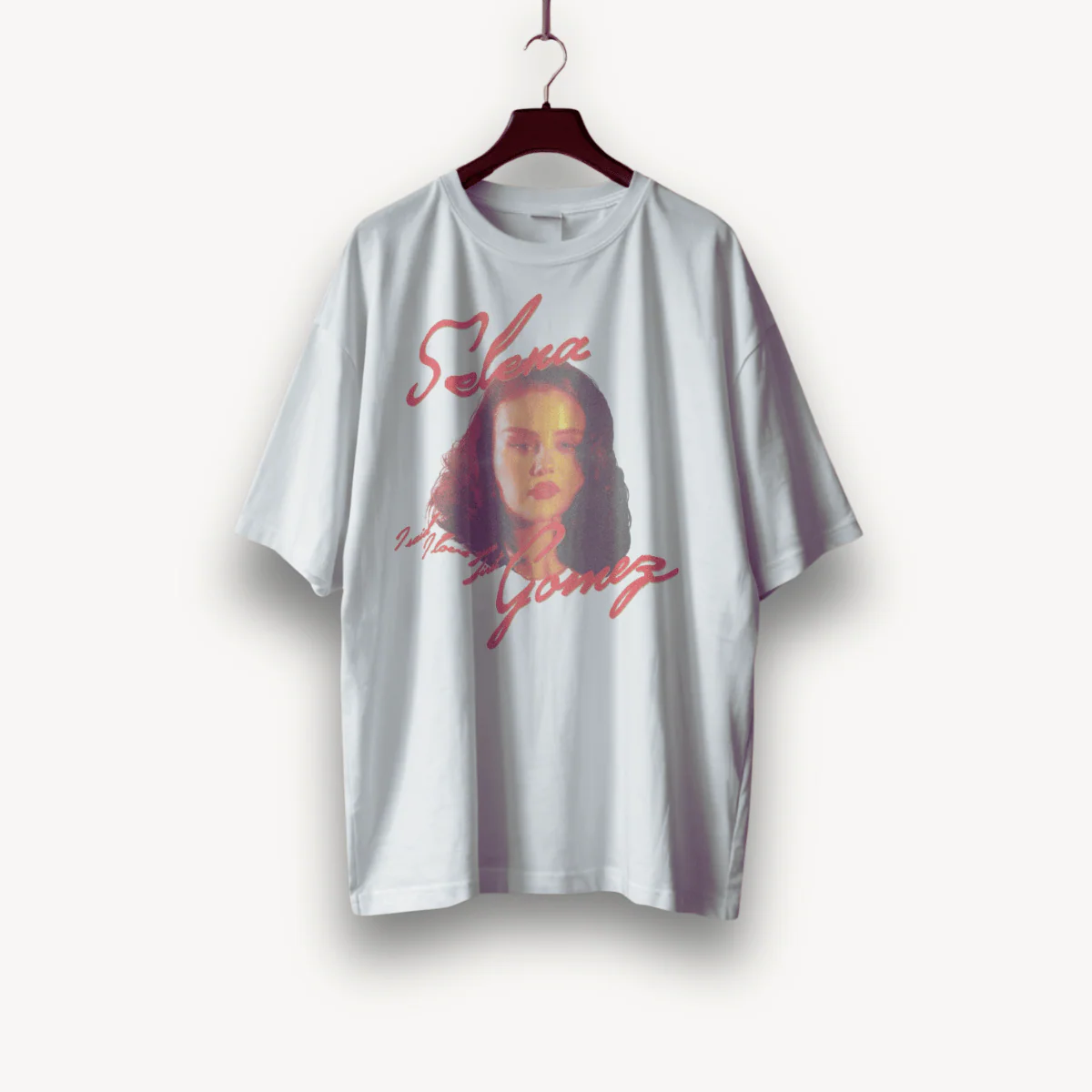Selena Gomez I Said I Love You First SG White OS Tee - Image 3