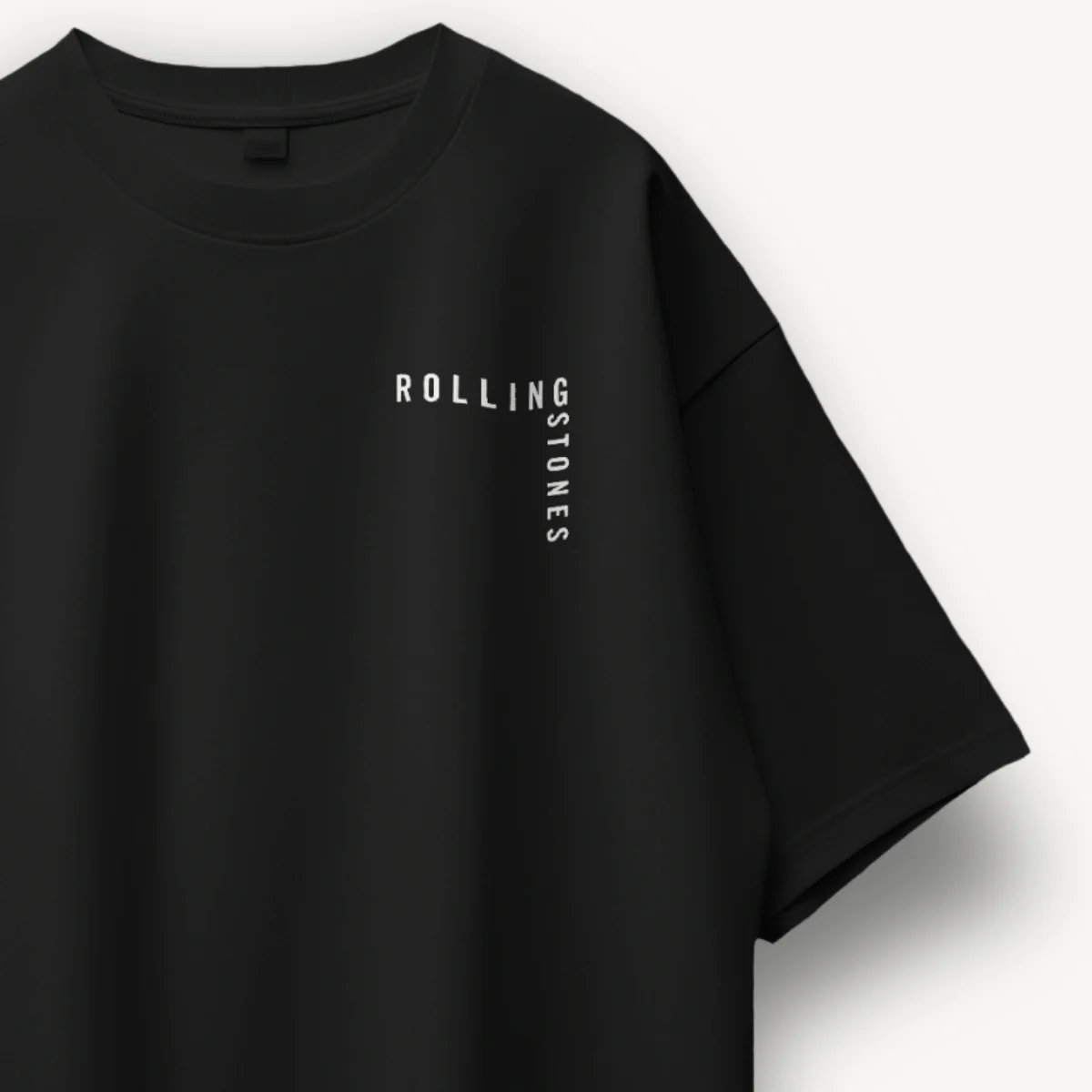 The Rolling Stones Bootleg Black Oversized Tee - Image 3