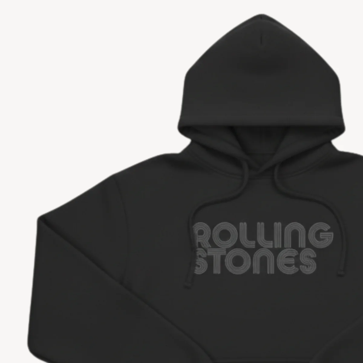 The Rolling Stones Tongue Black Hoodie - Image 3