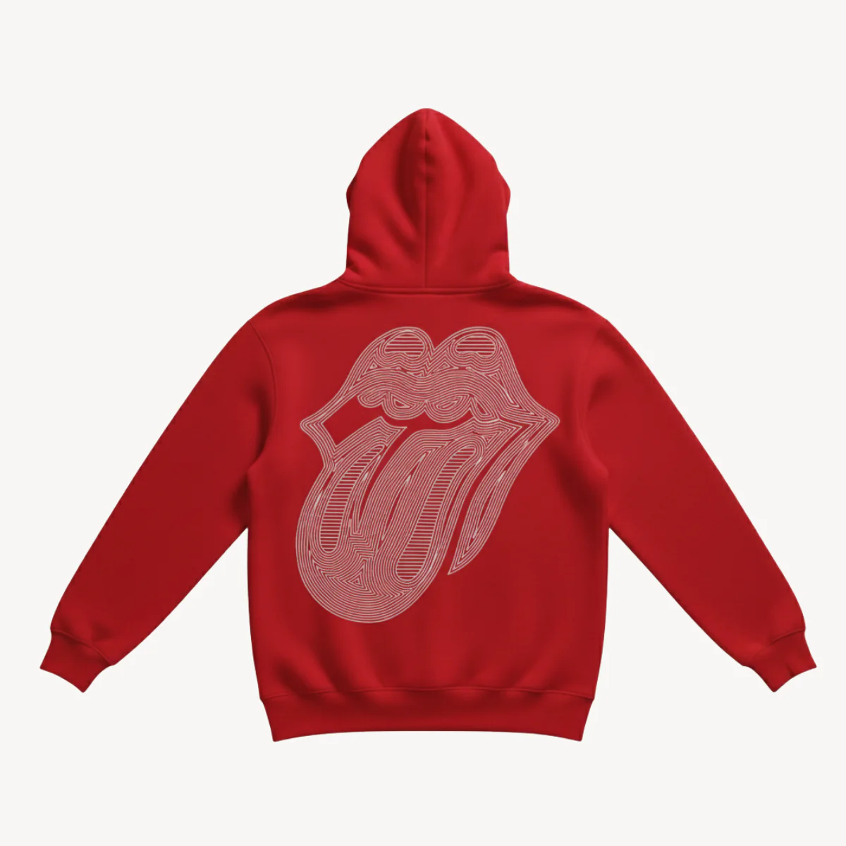 The Rolling Stones Tongue Red Hoodie - Image 2