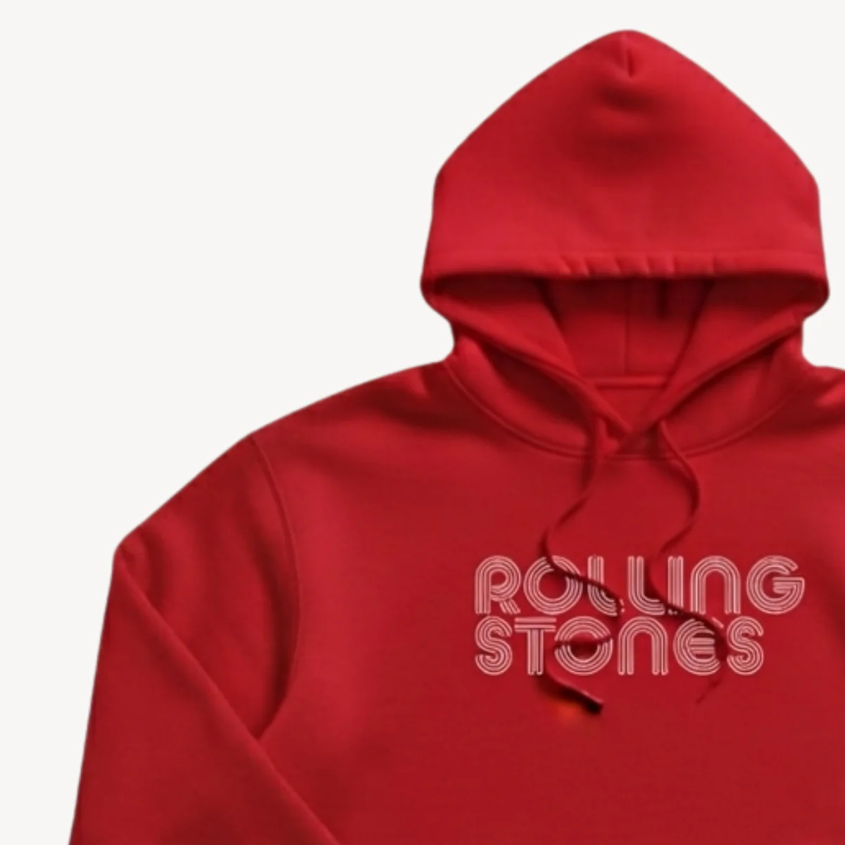 The Rolling Stones Tongue Red Hoodie - Image 3