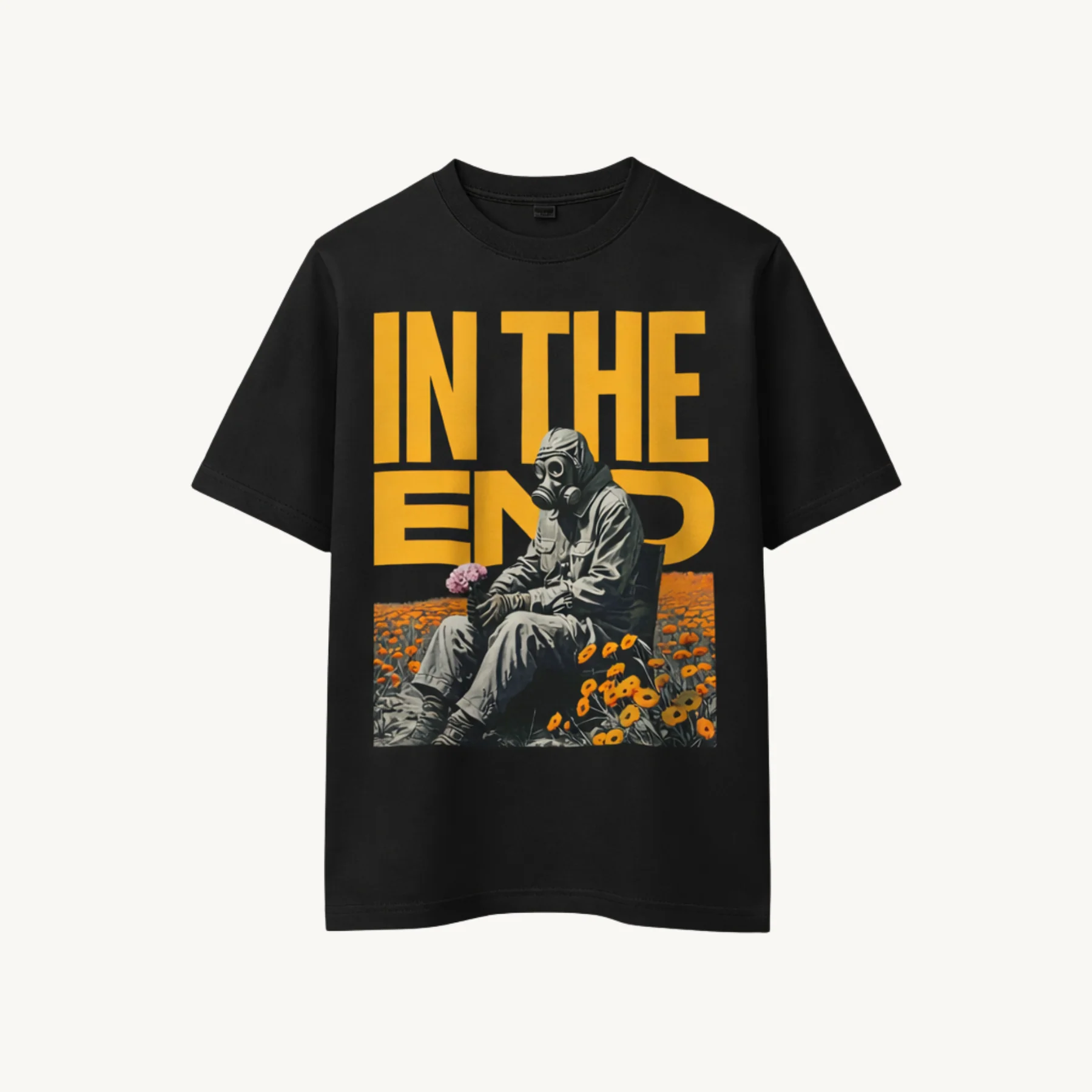 TNC In The End Mask Black Regular Tee