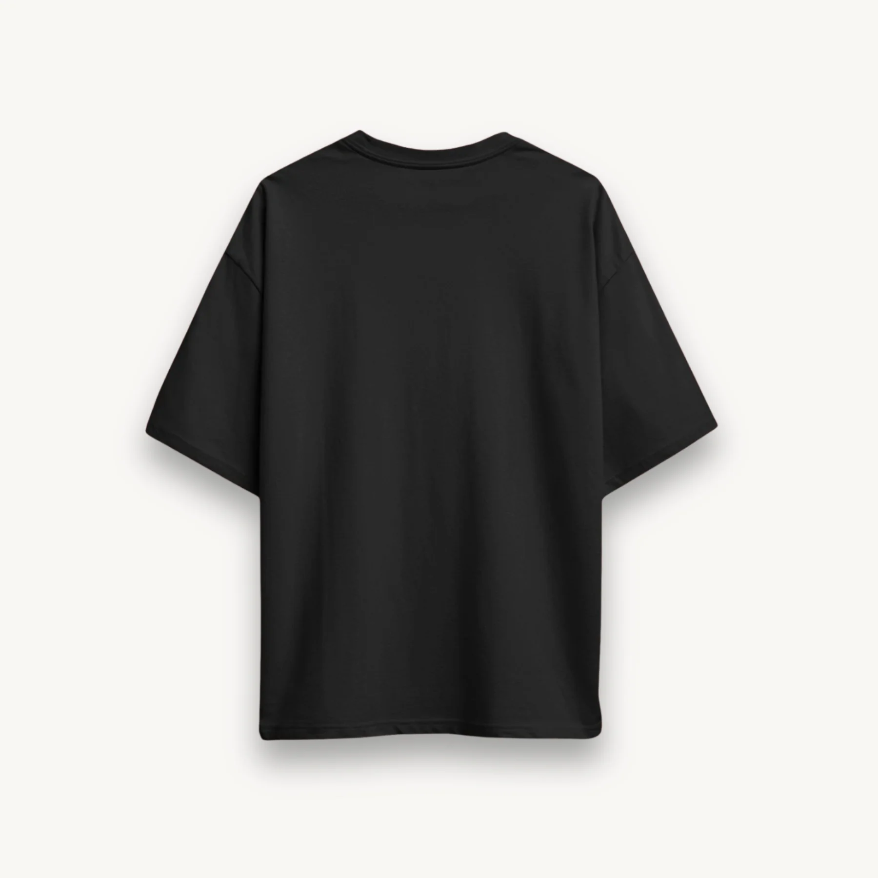 TNC Lost In The Echo Black Oversized Tee - Image 2