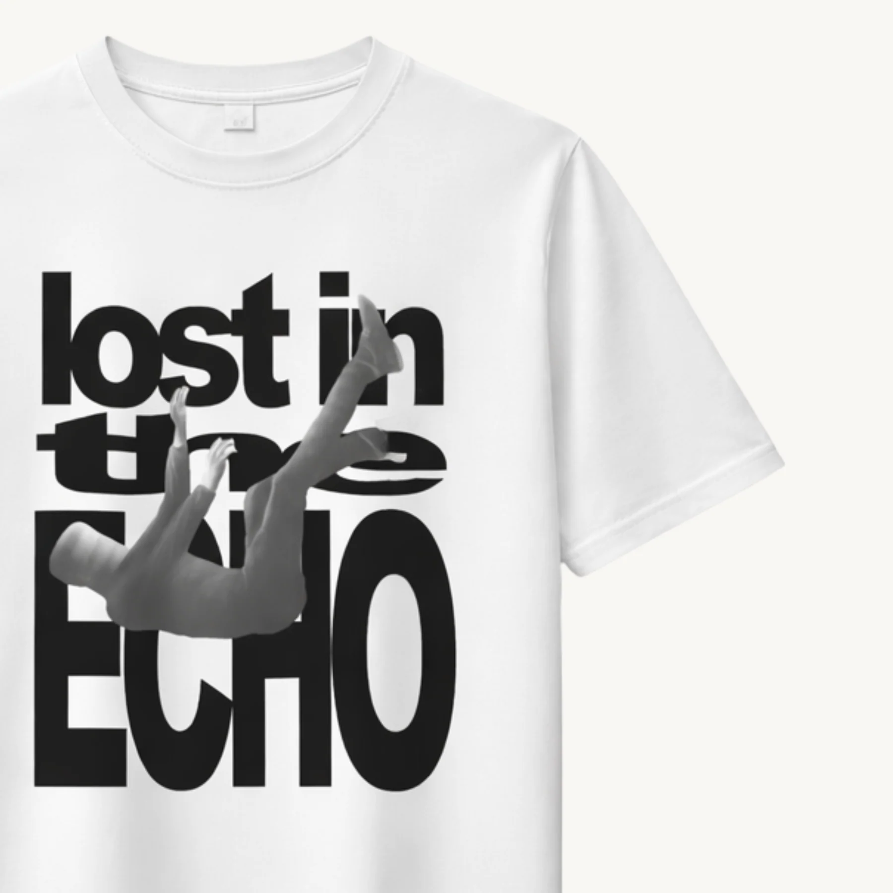 TNC Lost In The Echo White Regular Tee - Image 3