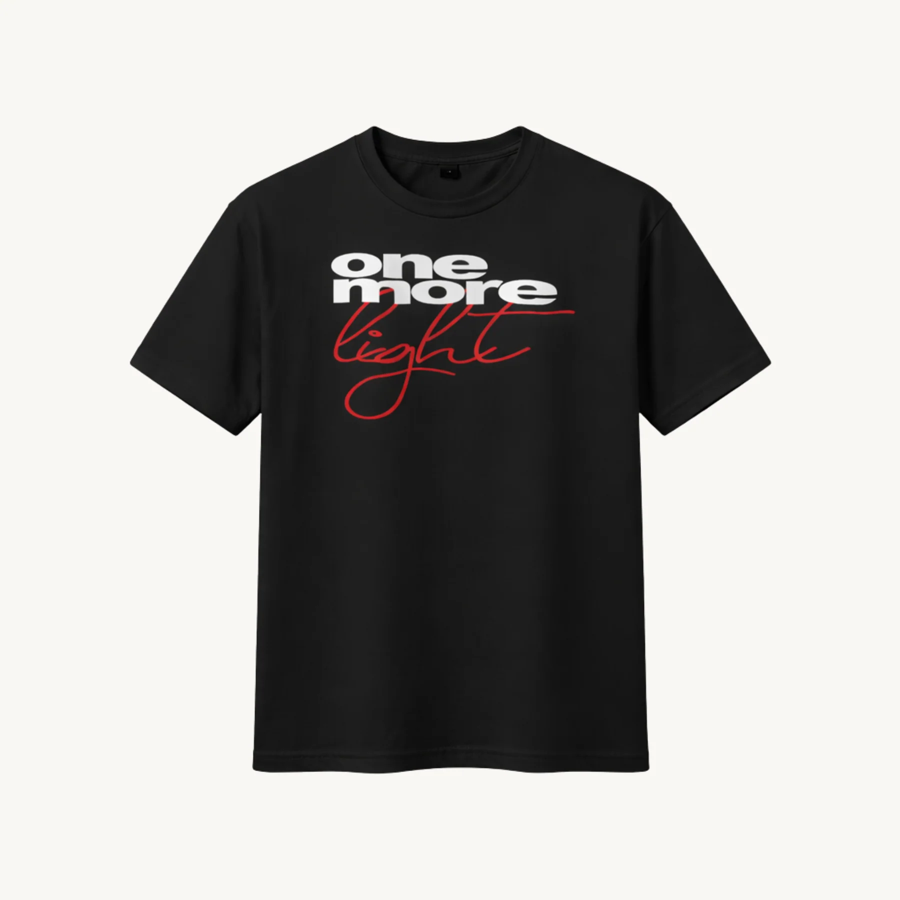 TNC One More Light Black Regular Tee