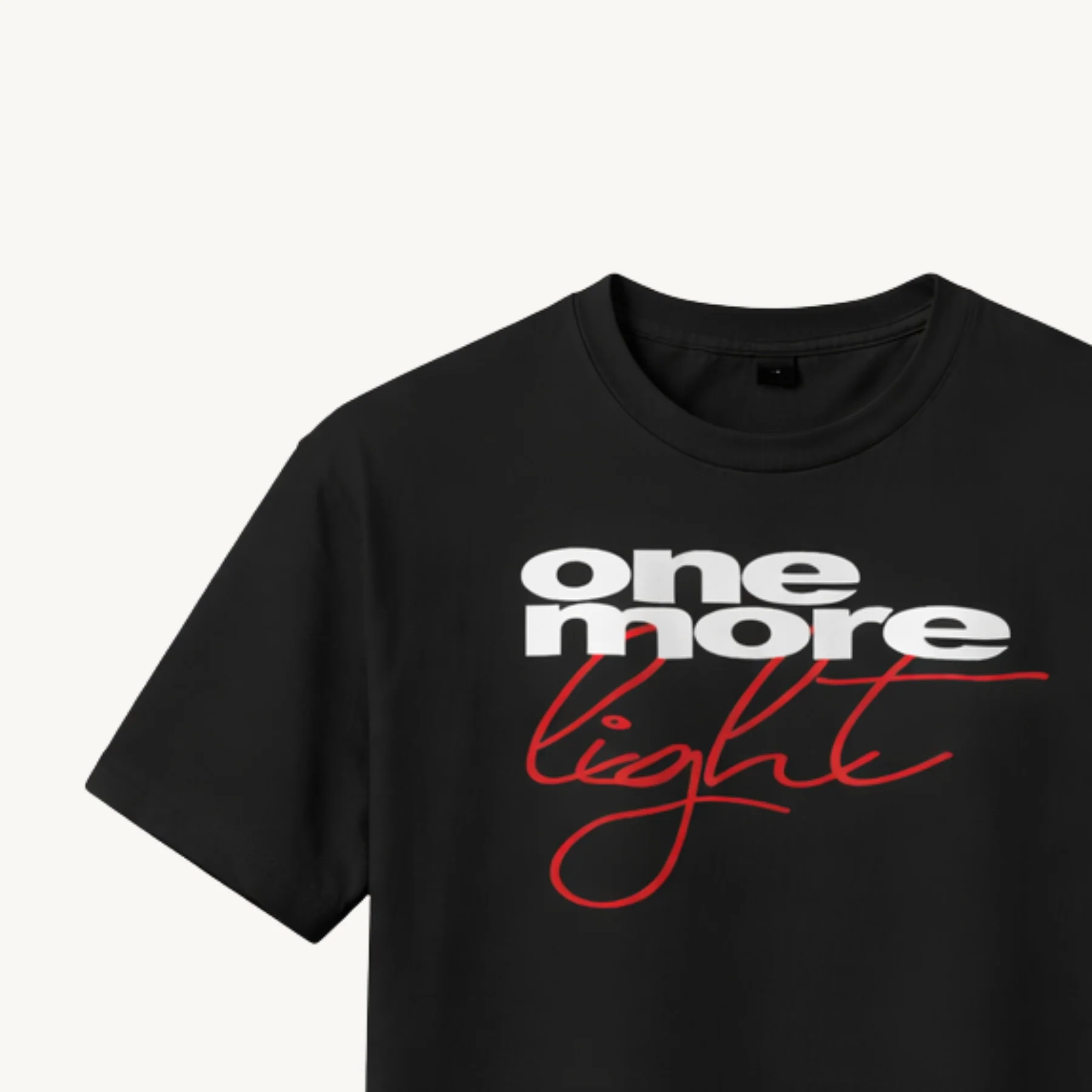 TNC One More Light Black Regular Tee - Image 3