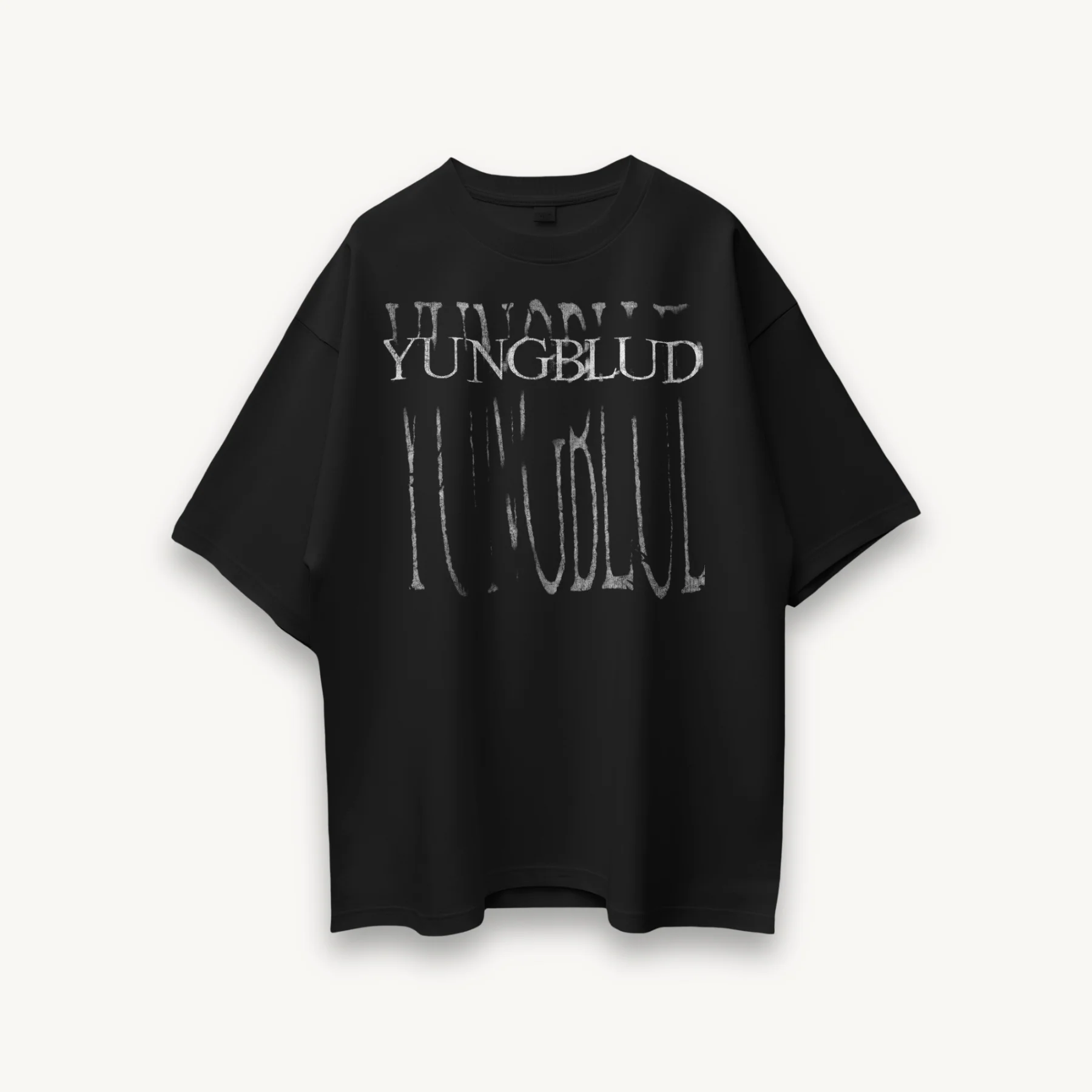 Yungblud FUNERAL Black Oversized Tee