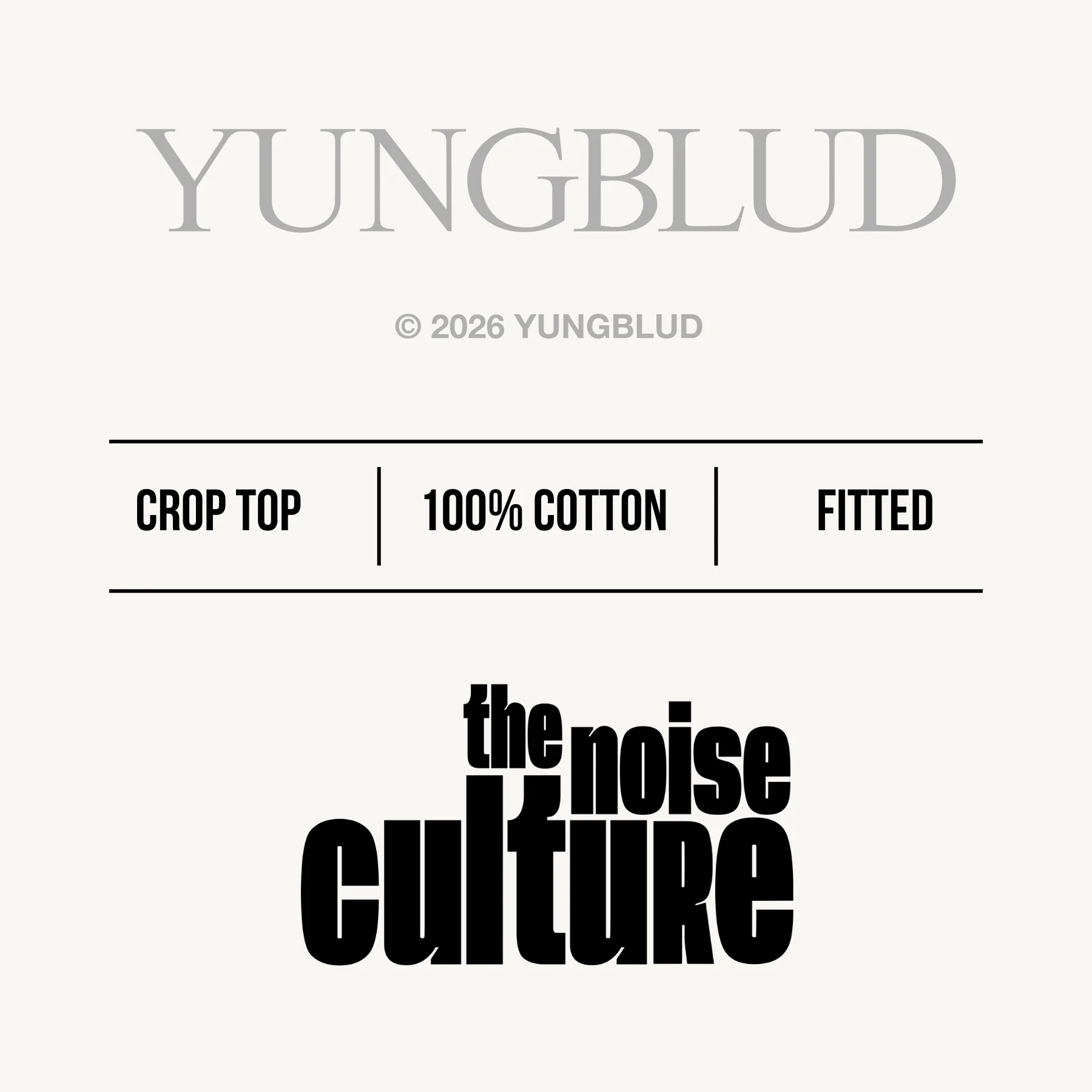 Yungblud Lovesick Lyric Black Crop Top - Image 4