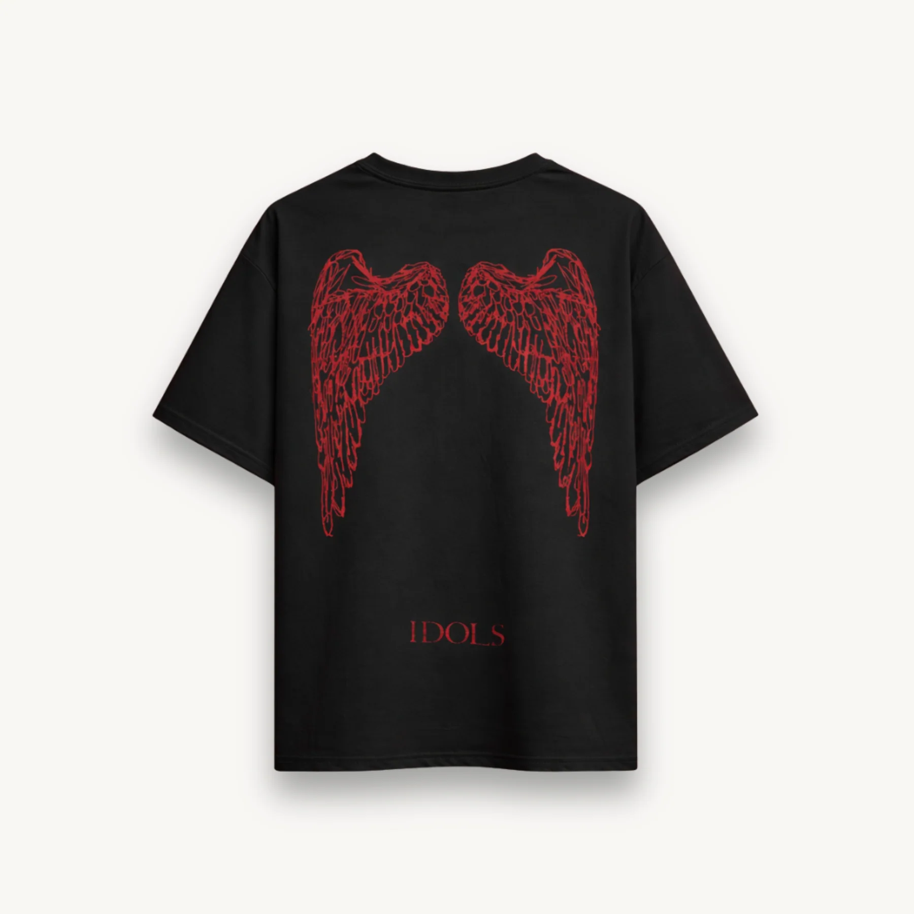Yungblud Mumbai '26 Wings Black Regular Tee - Image 2